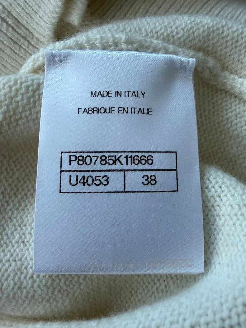 Chanel Chanel White bow knitted cardigan Size XS / US 0-2 / IT 36-38 - 5 Thumbnail