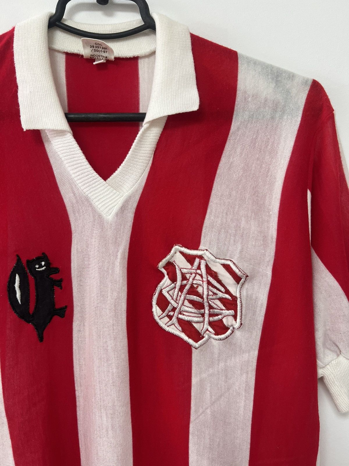 Vintage Vintage Bangu Atletico 1981/82 Soccer Jersey Shirt Rare Sz M Size US M / EU 48-50 / 2 - 6 Thumbnail