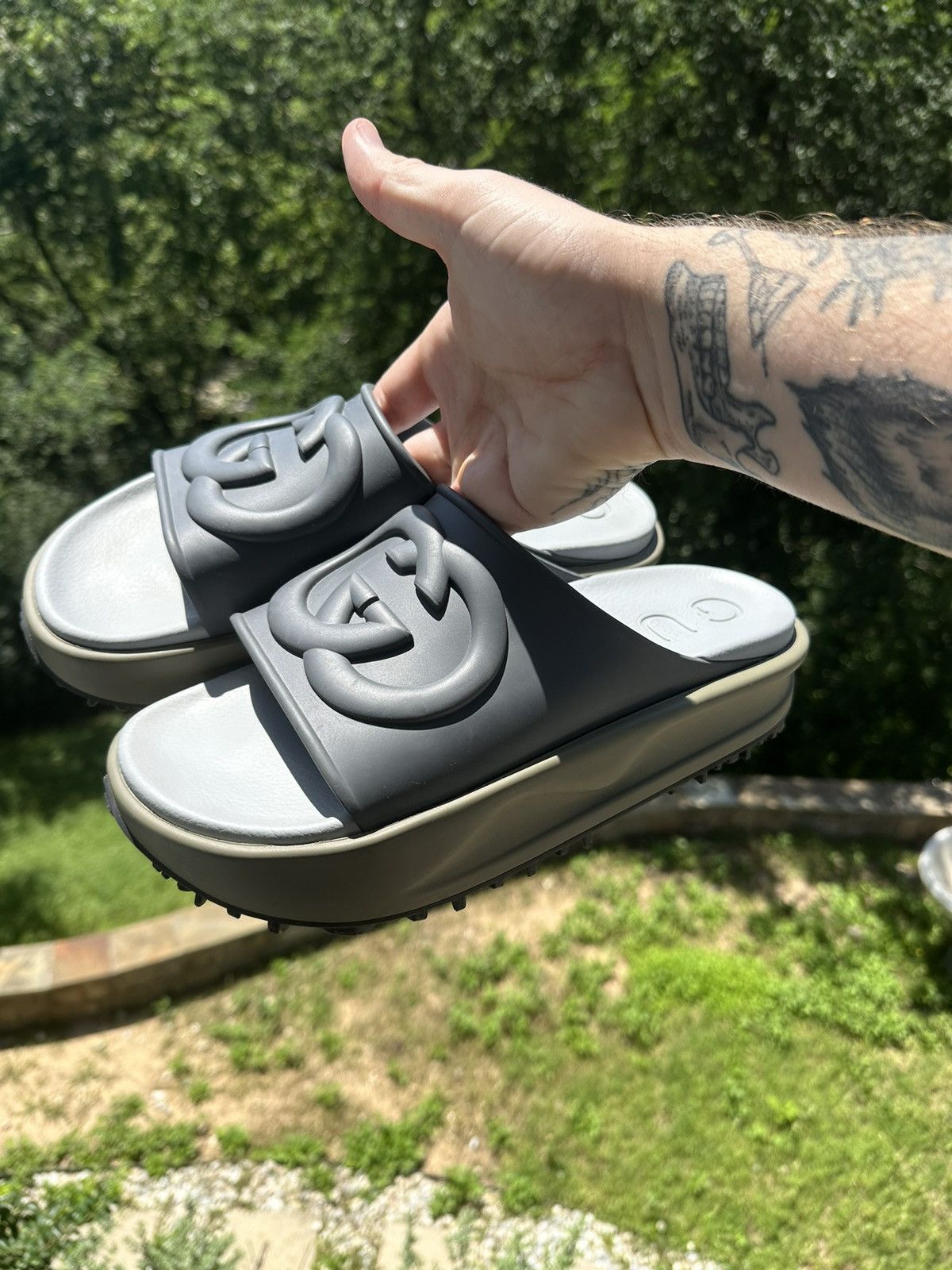 Gucci Interlocking G Slides