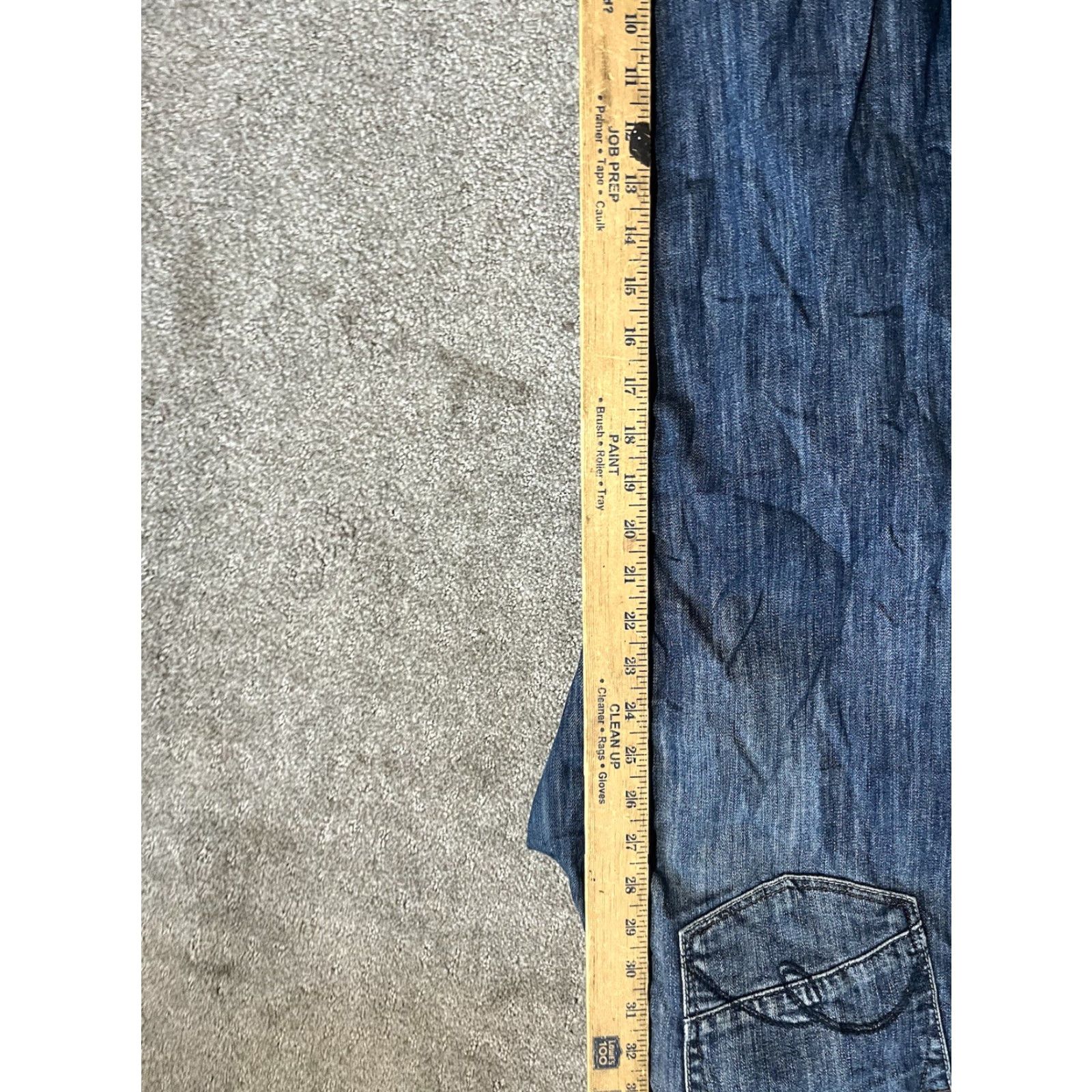 Mavi MAVI Zoe Low Rise Bootcut Jeans Blue Denim Stretch Size 29x27 Women's Size 29" - 7 Thumbnail