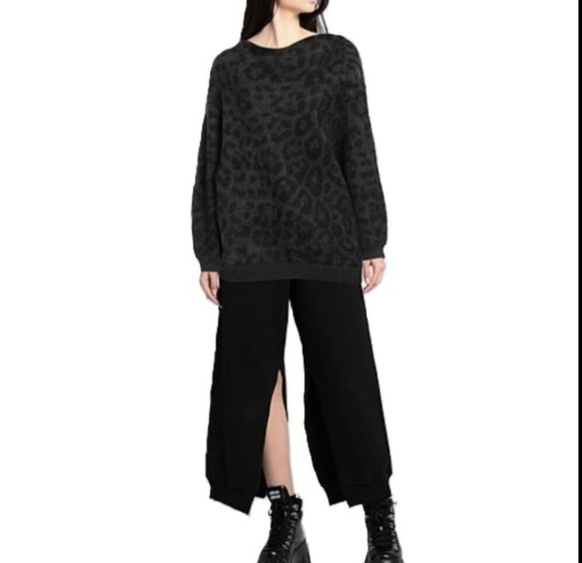 Valentino Valentino Garavani Leopard Print Mohair Blend Sweater Size XXS / US 00 / IT 34 - 6 Thumbnail