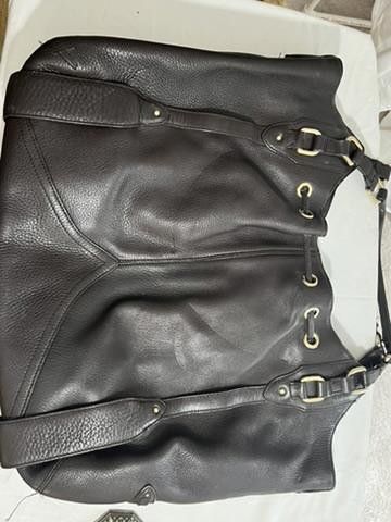 Cole Haan Cole Haan Vintage Leather Tote Bag - Chic Black Shoulder Bag Size ONE SIZE - 4 Thumbnail