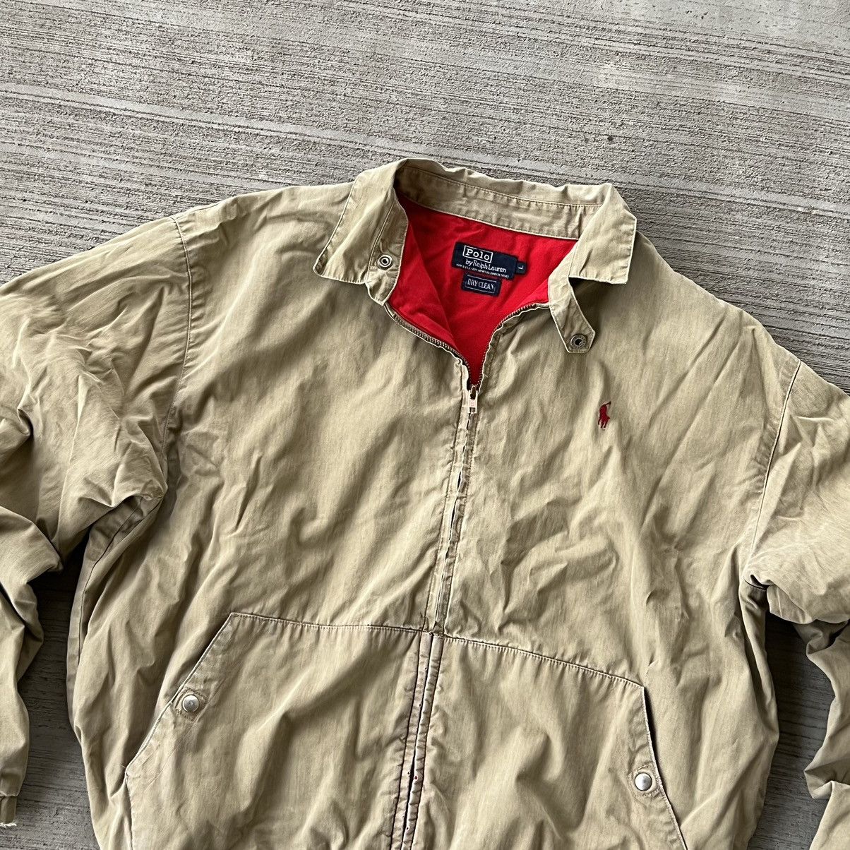 Vintage Polo Ralph Lauren Vintage Jacket Bomber Size US L / EU 52-54 / 3 - 2 Thumbnail
