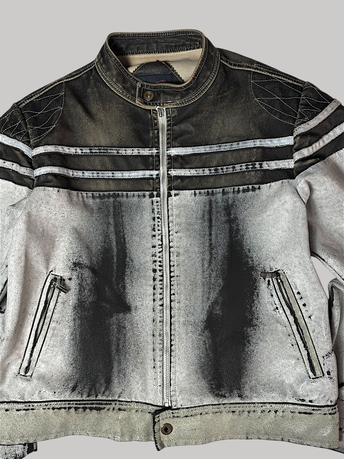 Vintage Racer vintage jacket leather racing like no fear Size US M / EU 48-50 / 2 - 4 Thumbnail