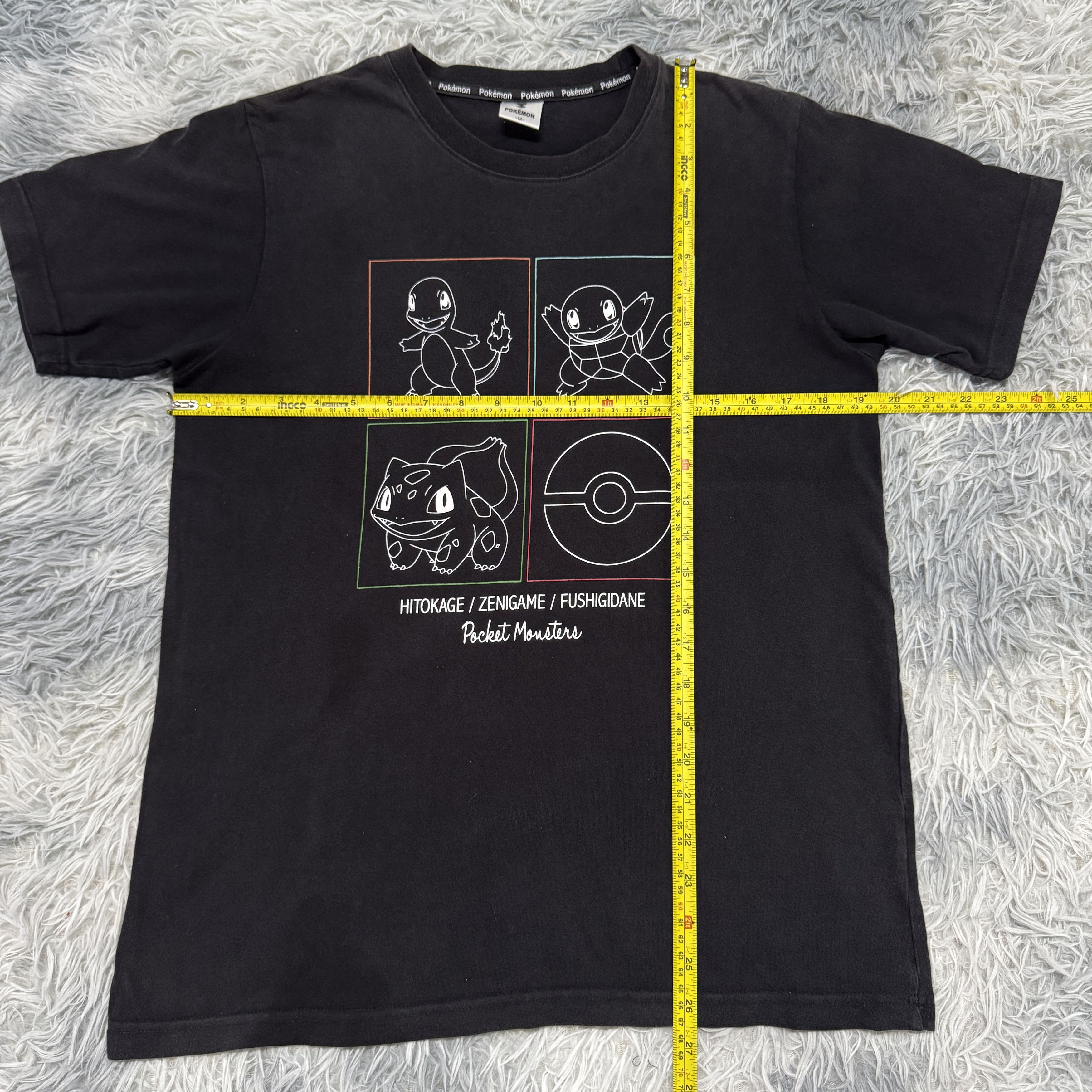 Anime Japanese Anime Pokemon Character Sunfaded Tshirt Size US M / EU 48-50 / 2 - 5 Thumbnail