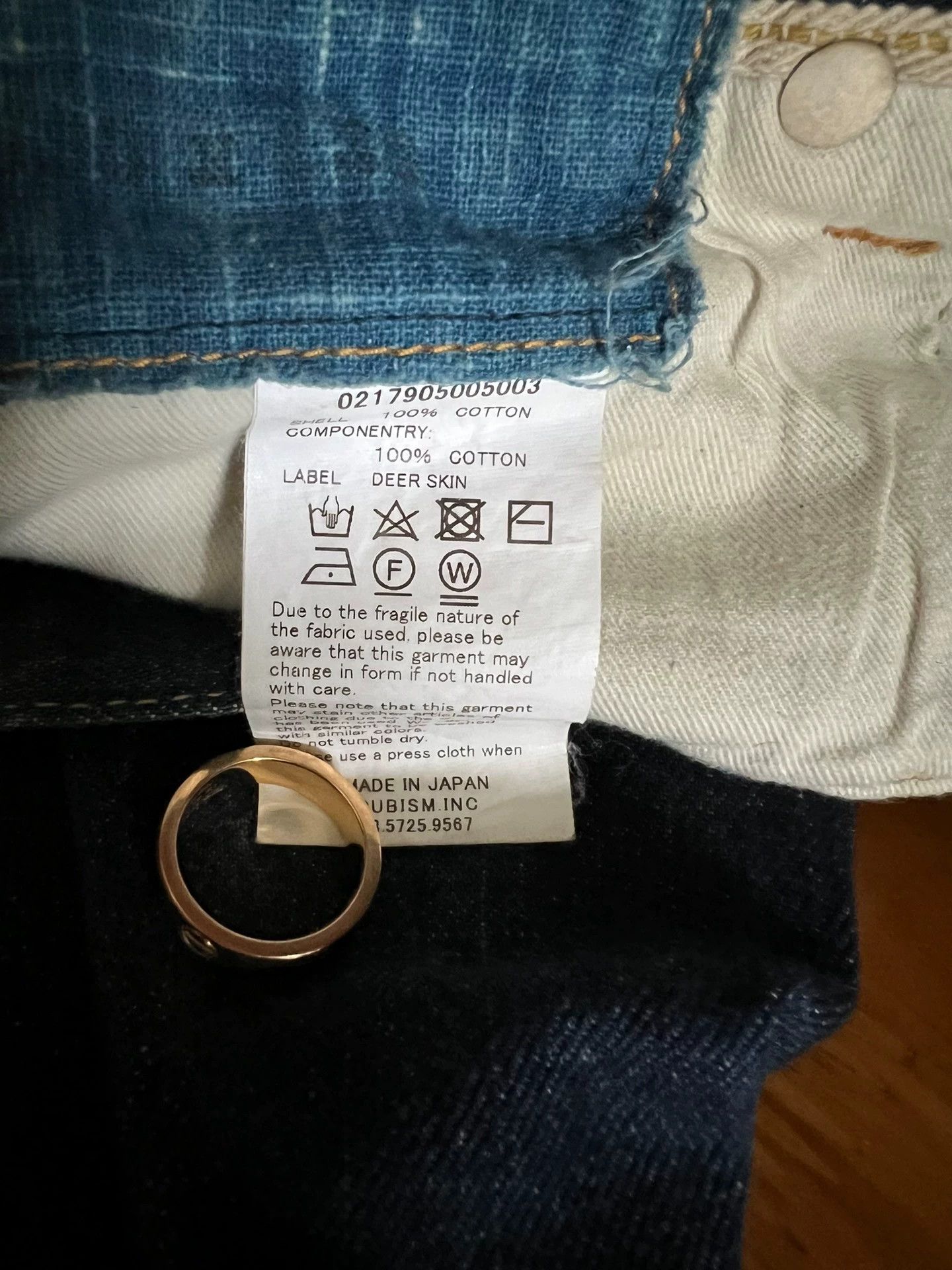 Visvim visvim 03R 2017 ICT raw denim jeans Size US 26 / EU 42 - 7 Thumbnail