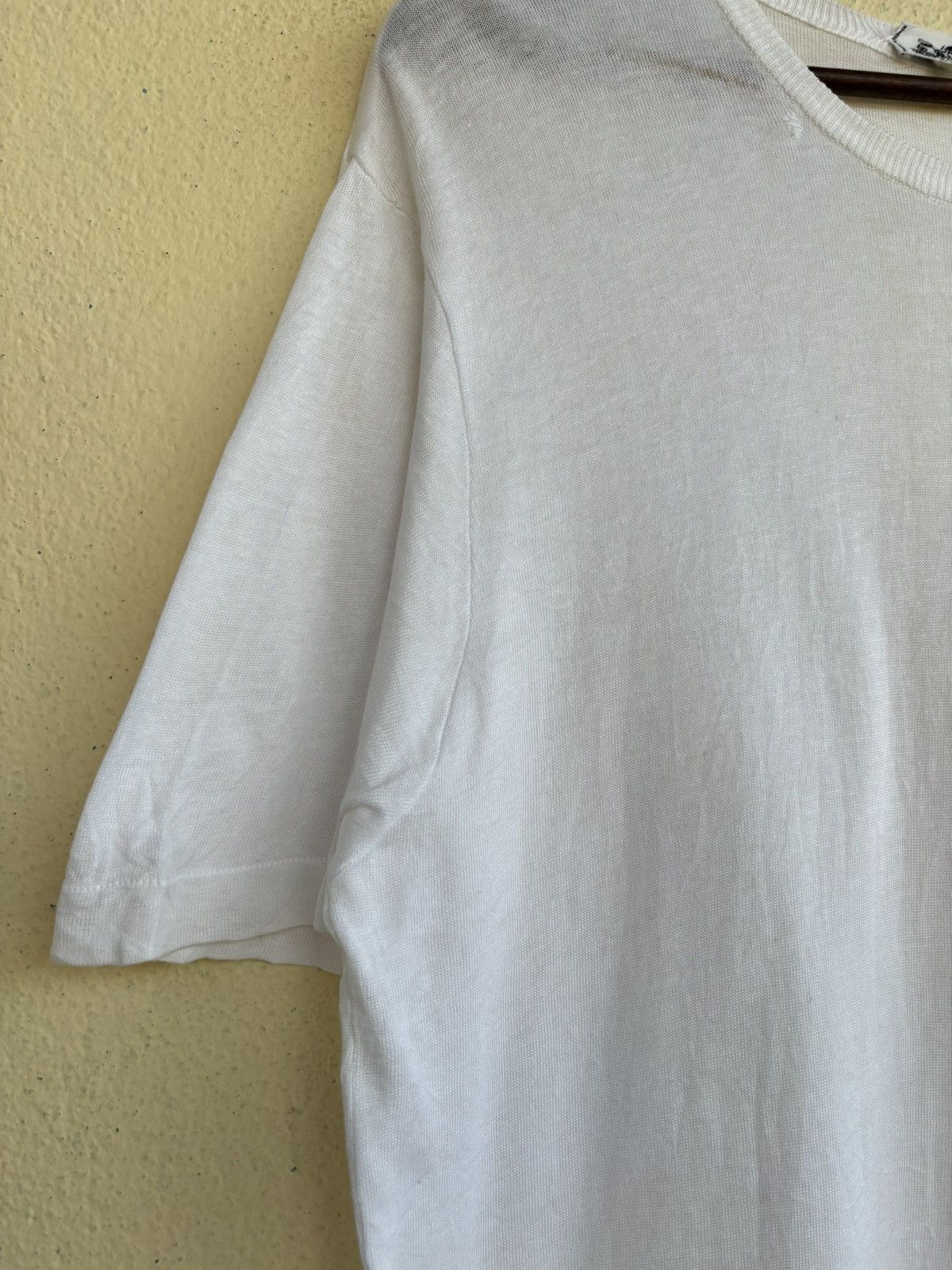 Hermes Vintage 70’s Hermes Small Logo Plain Tshirt Size US M / EU 48-50 / 2 - 5 Thumbnail