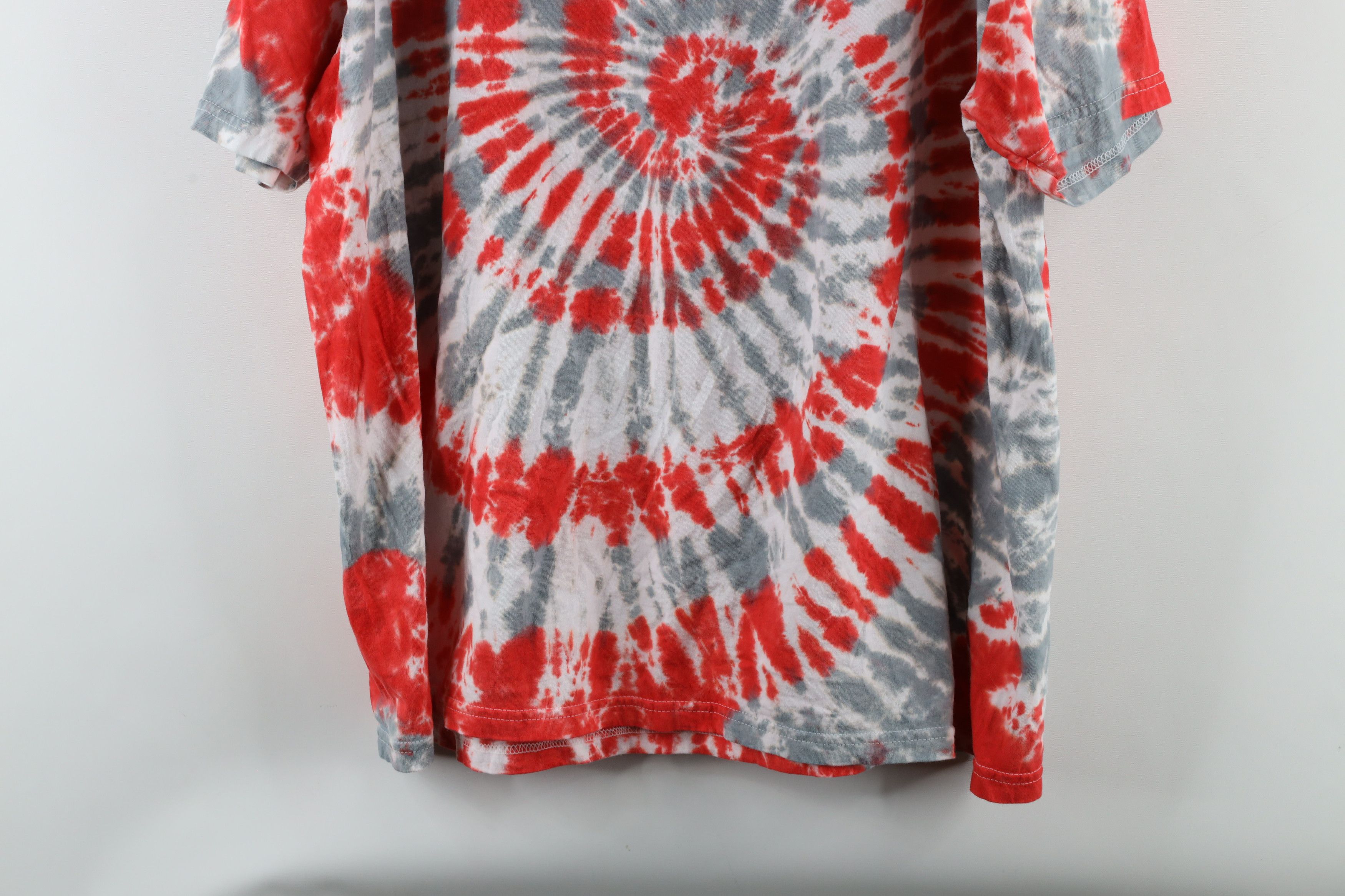 Vintage Vintage 90s Streetwear Tie Dye Swirl Short Sleeve T-Shirt Size US XL / EU 56 / 4 - 8 Thumbnail