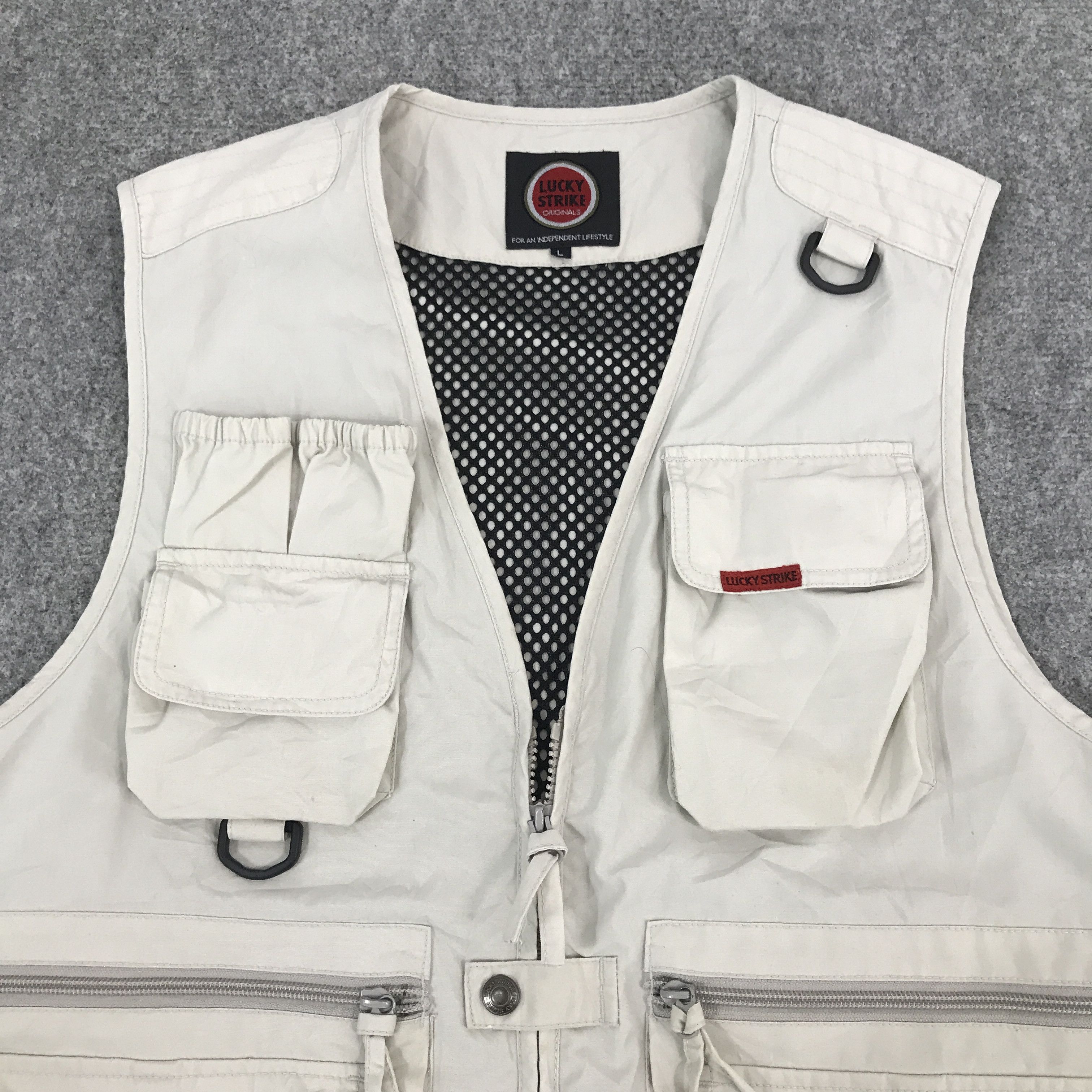 Japanese Brand Lucky Strike tactical vest motorsport brand Size US L / EU 52-54 / 3 - 6 Thumbnail
