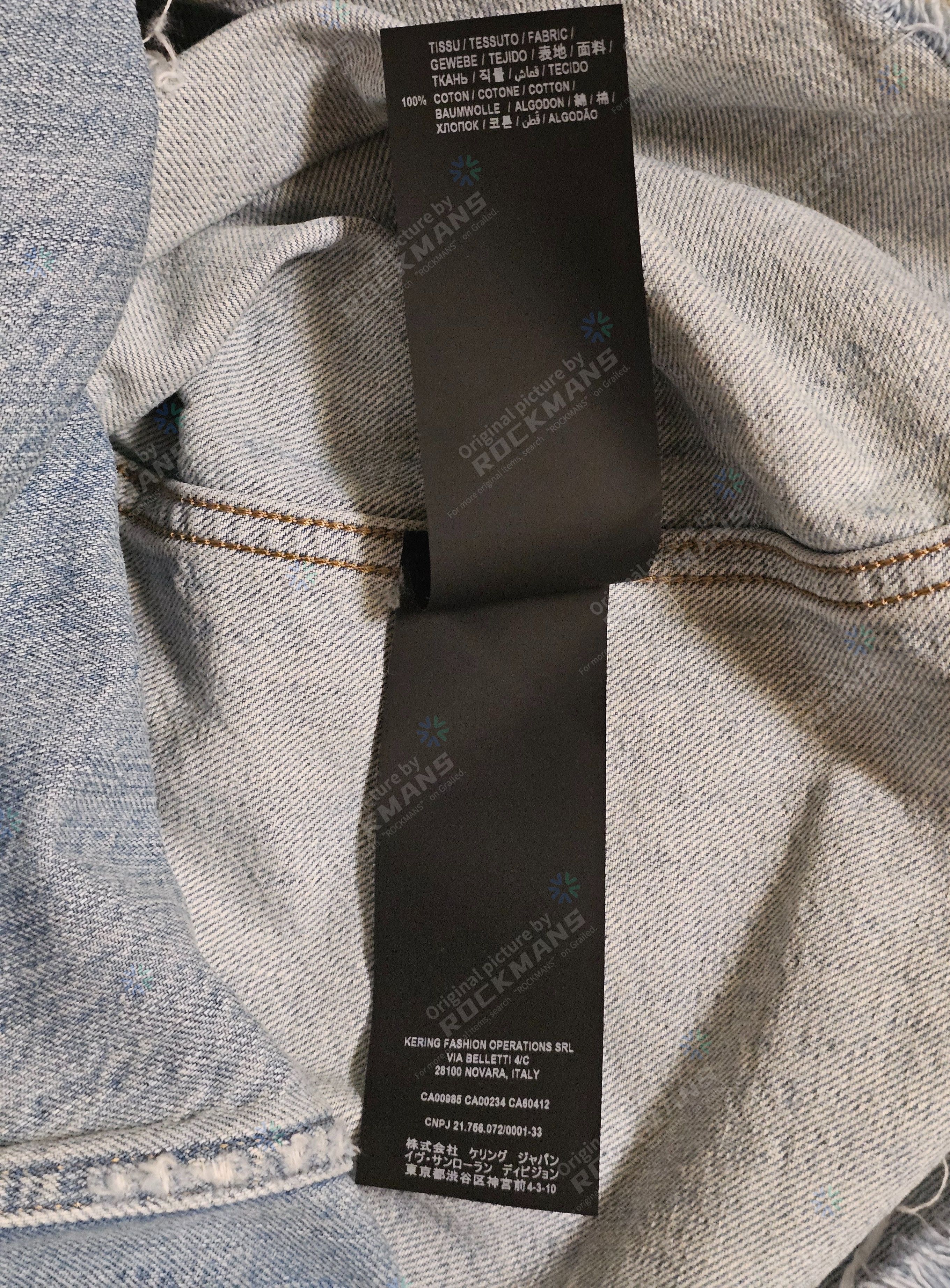 Saint Laurent Paris Saint Laurent SLP Women's Washed Denim Shirt Size S Like New Size S / US 4 / IT 40 - 9 Thumbnail