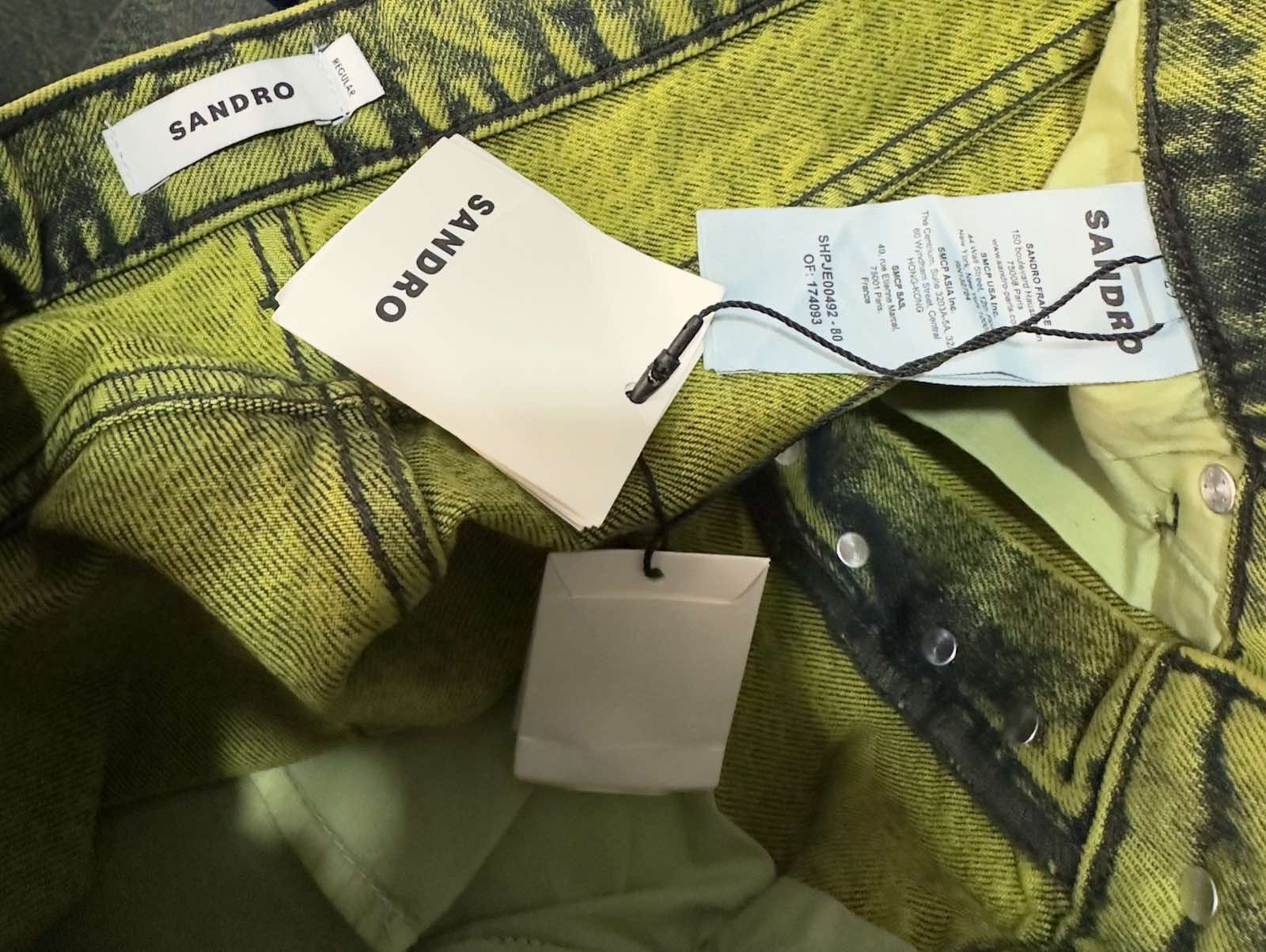 Sandro Green jeans Size US 28 / EU 44 - 6 Thumbnail