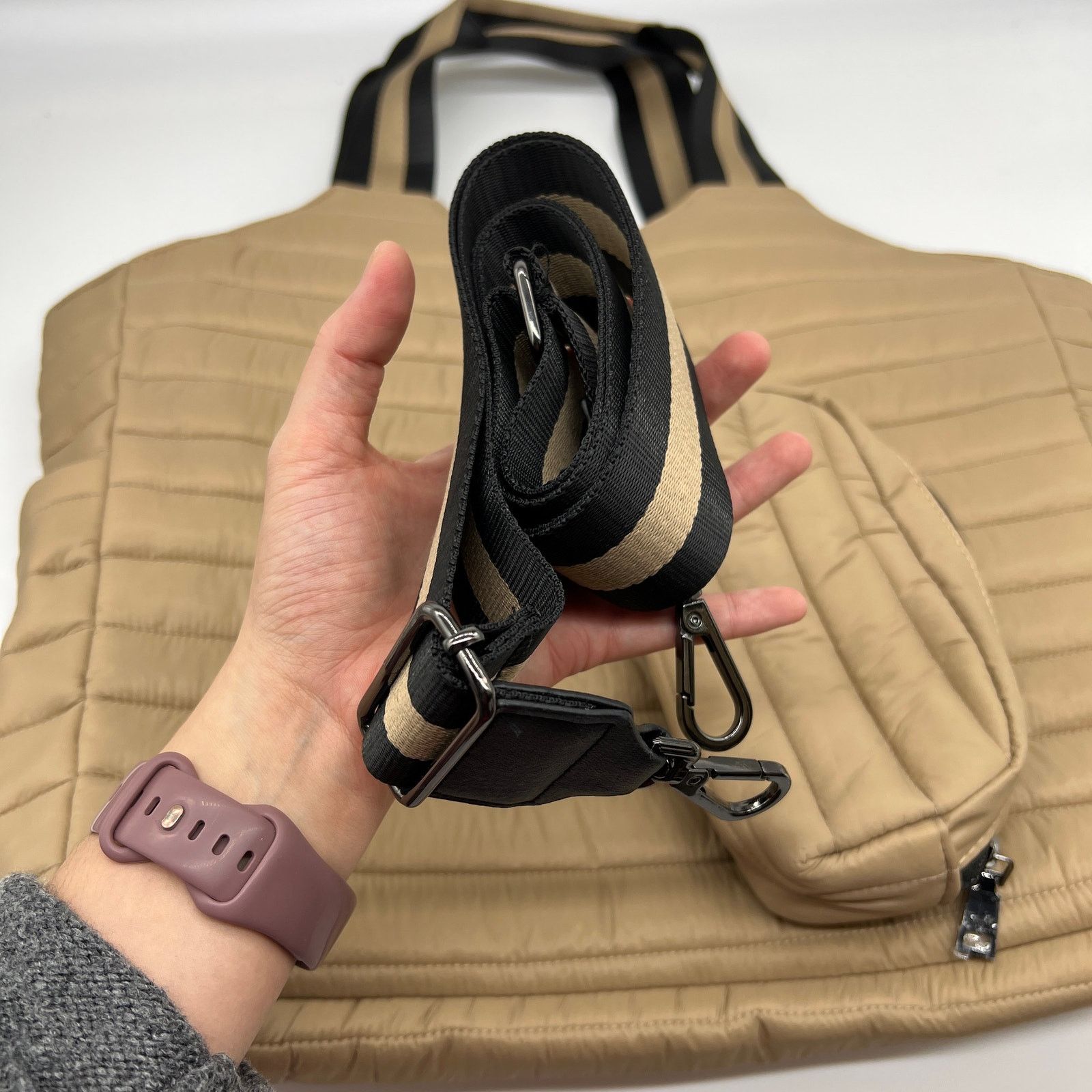 Other Think Royln Hampton Oversized Shopper with P Size ONE SIZE - 4 Thumbnail