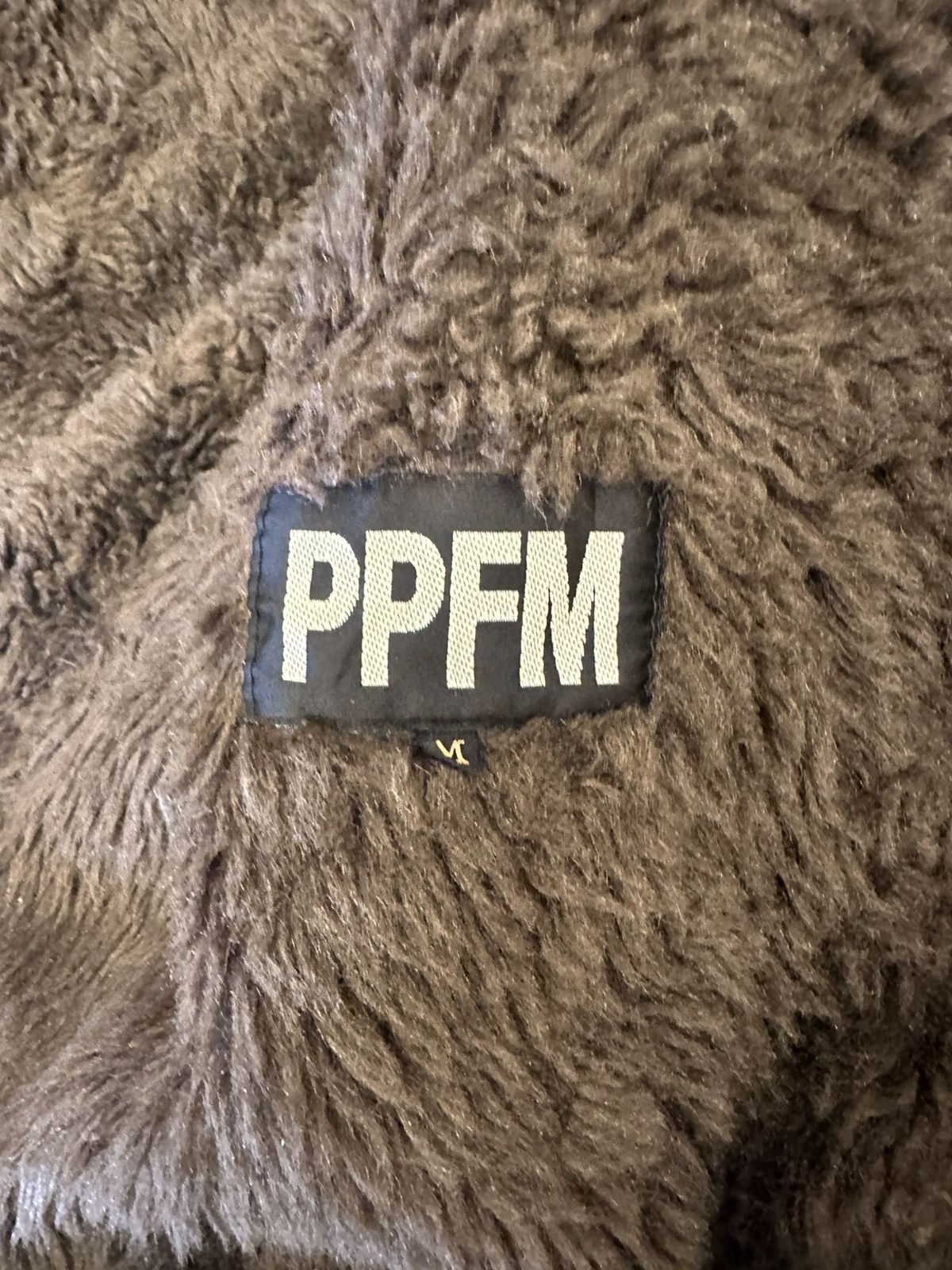PPFM Vintage PPFM Sherpa Quilted Lined Sherpa Button Up Jacket Size US S / EU 44-46 / 1 - 7 Thumbnail