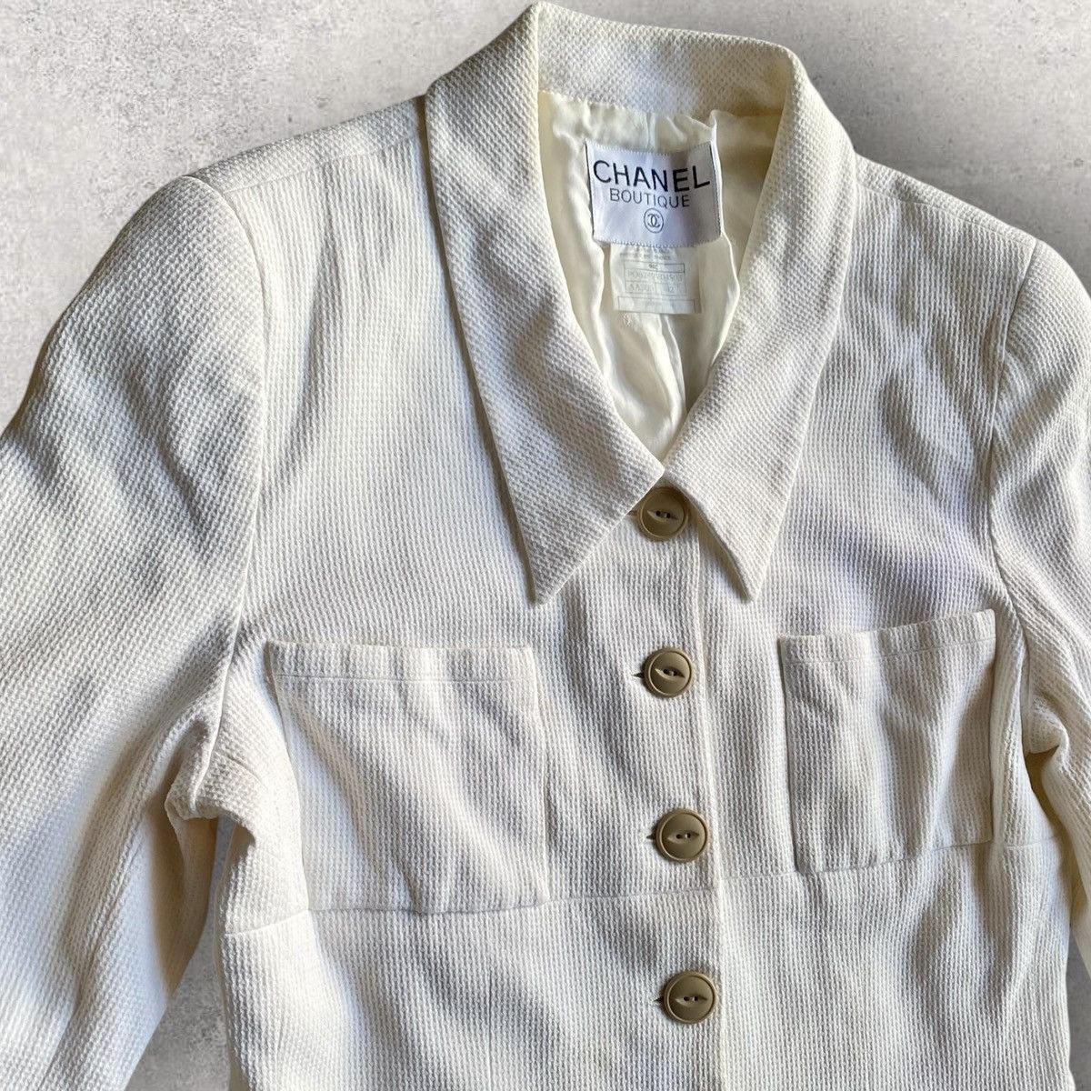 Chanel Vintage Cruise 1996 Rayon Blend Jacket Size M / US 6-8 / IT 42-44 - 2 Thumbnail
