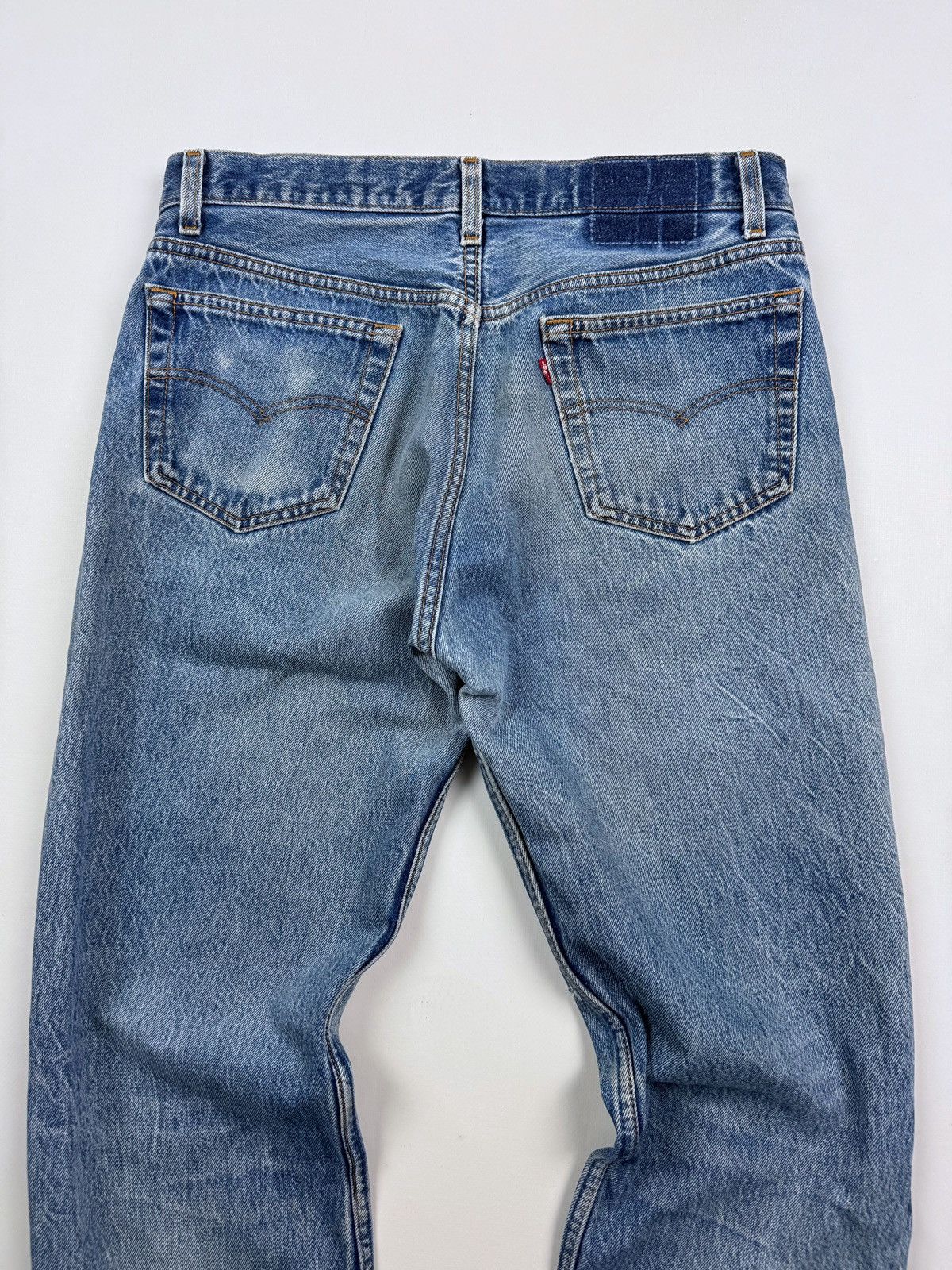 Levi's 90’s Vintage Distressed Levi’s 501 Washed Denim USA Jeans Size US 36 / EU 52 - 18 Thumbnail