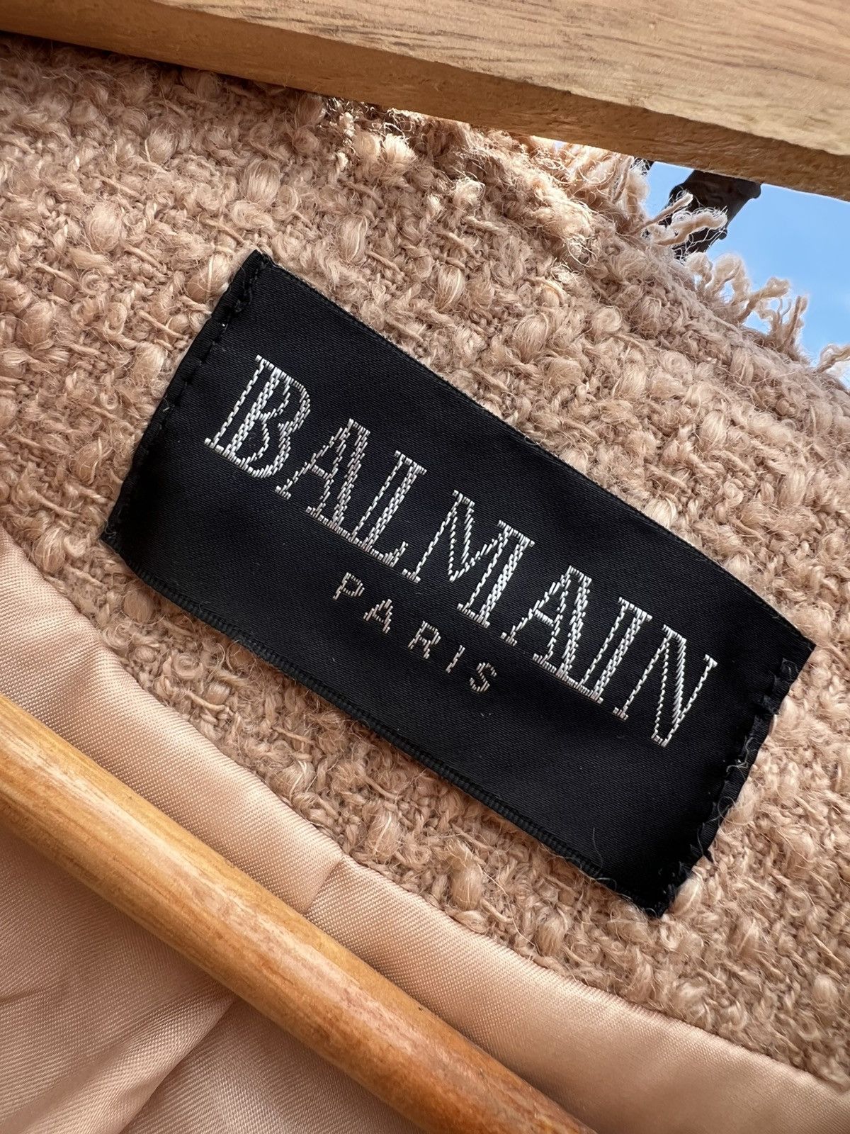 Balmain Balmain Cropped Tweed Jacket Size S / US 4 / IT 40 - 5 Thumbnail