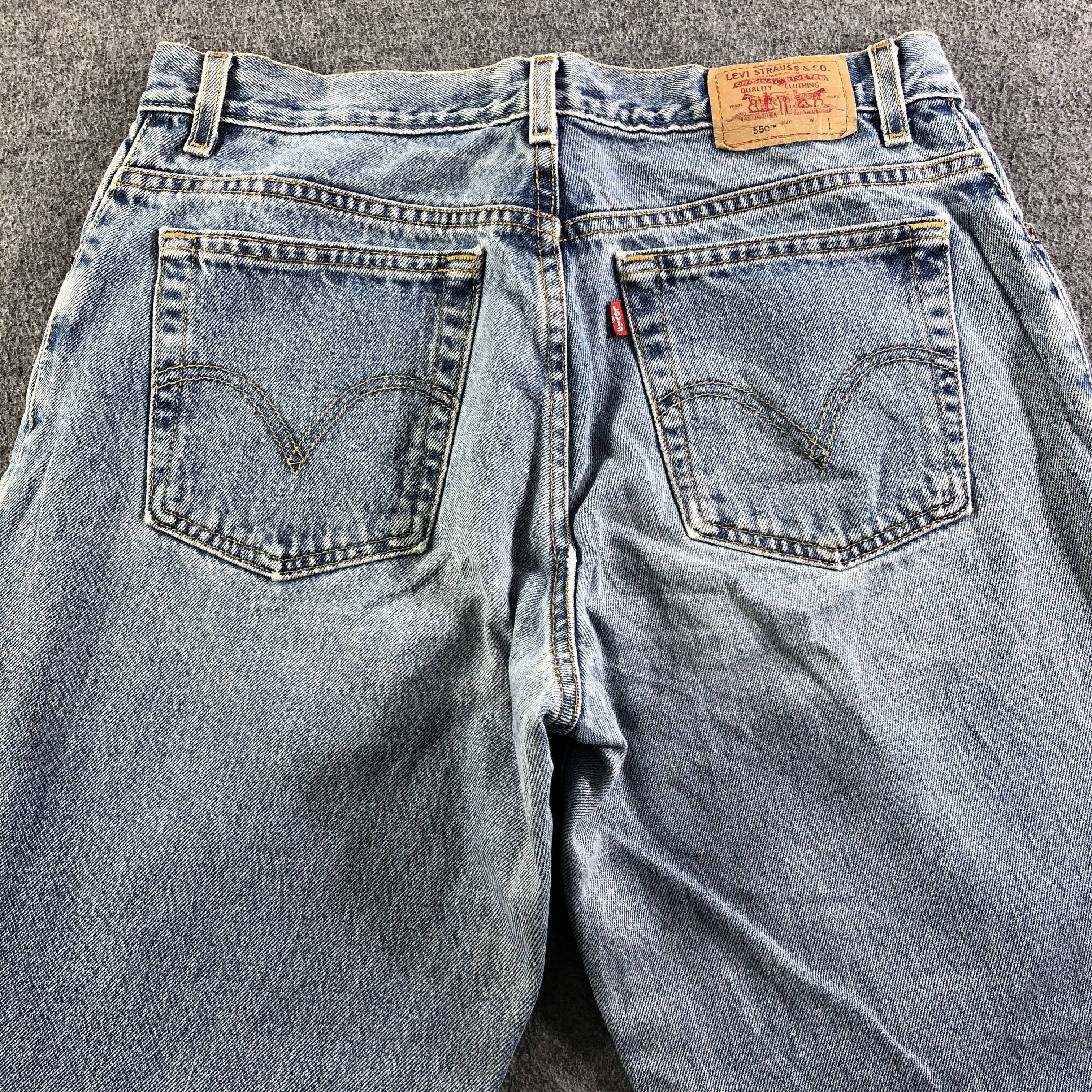 Levi's Vintage Levis 550 Jeans-J3447 Size 34" / US 12 / IT 48 - 4 Thumbnail
