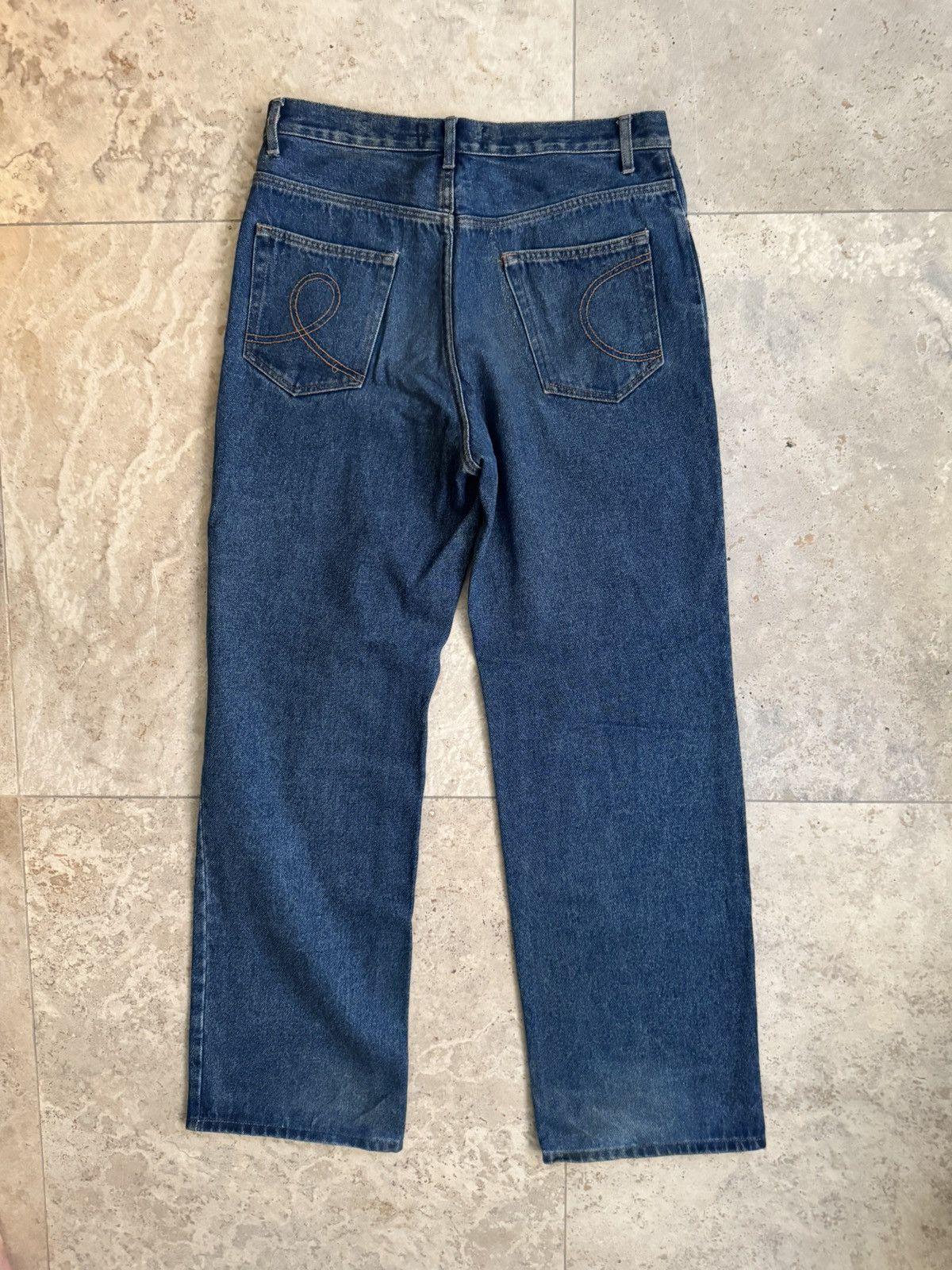 Edward Cuming AW22 Indigo straight denim Size US 30 / EU 46 - 11 Thumbnail