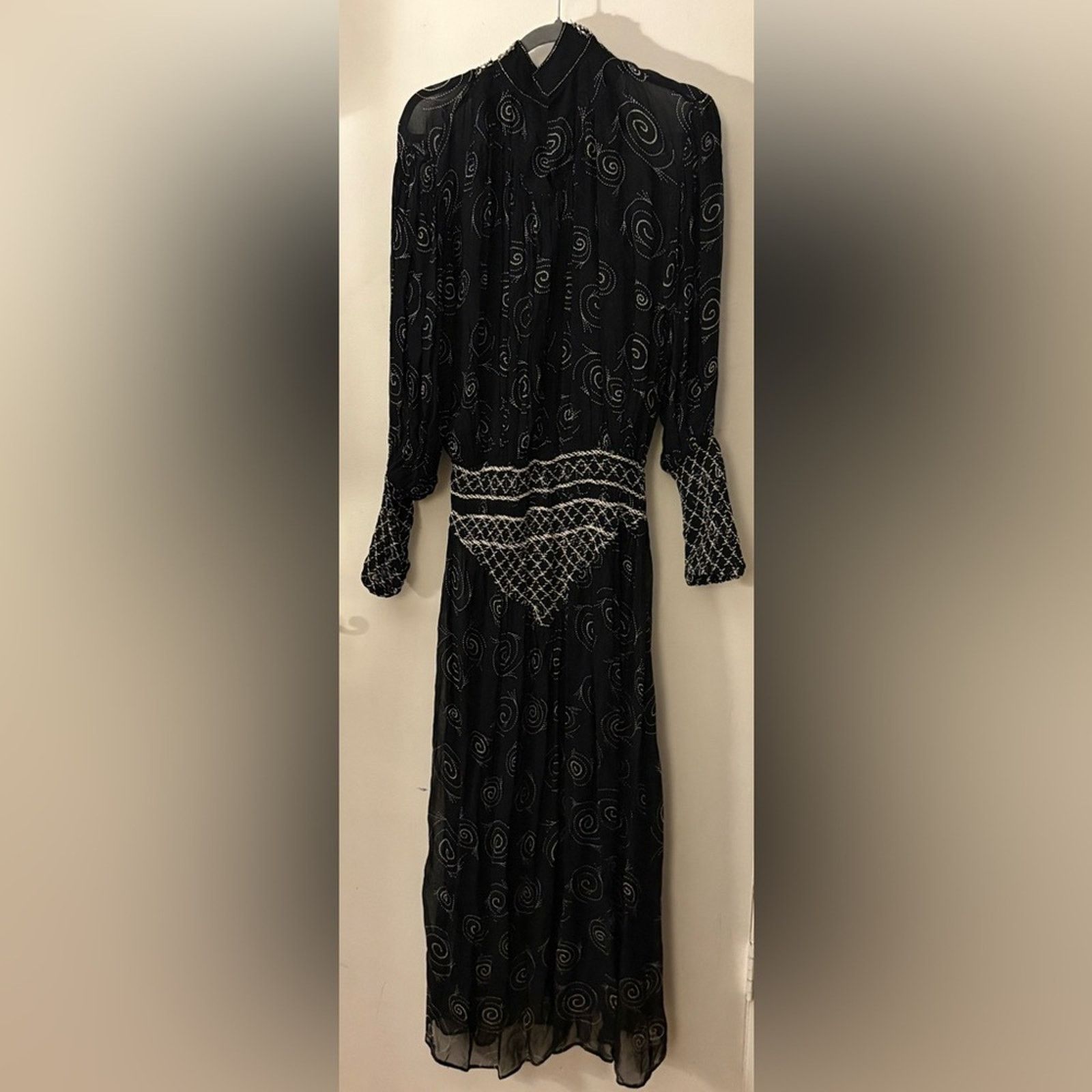 Zara Nwt- Zara-EMBROIDERED EYELET DRESS ZW COLLECTION-XS Size XS / US 0-2 / IT 36-38 - 4 Thumbnail
