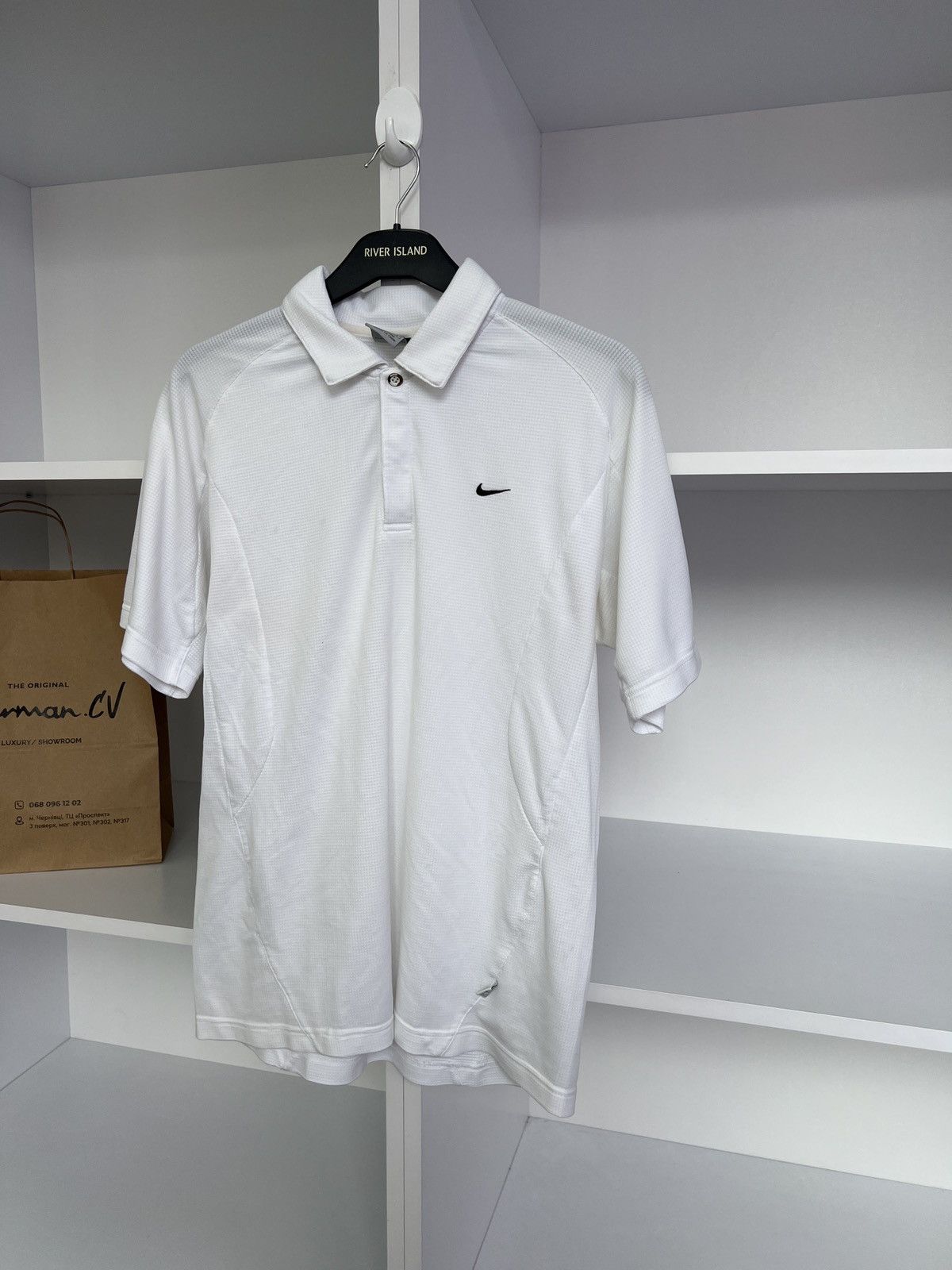 Nike × Vintage Vintage Nike Dri Fit Tennis Jersey Size US L / EU 52-54 / 3 - 5 Thumbnail