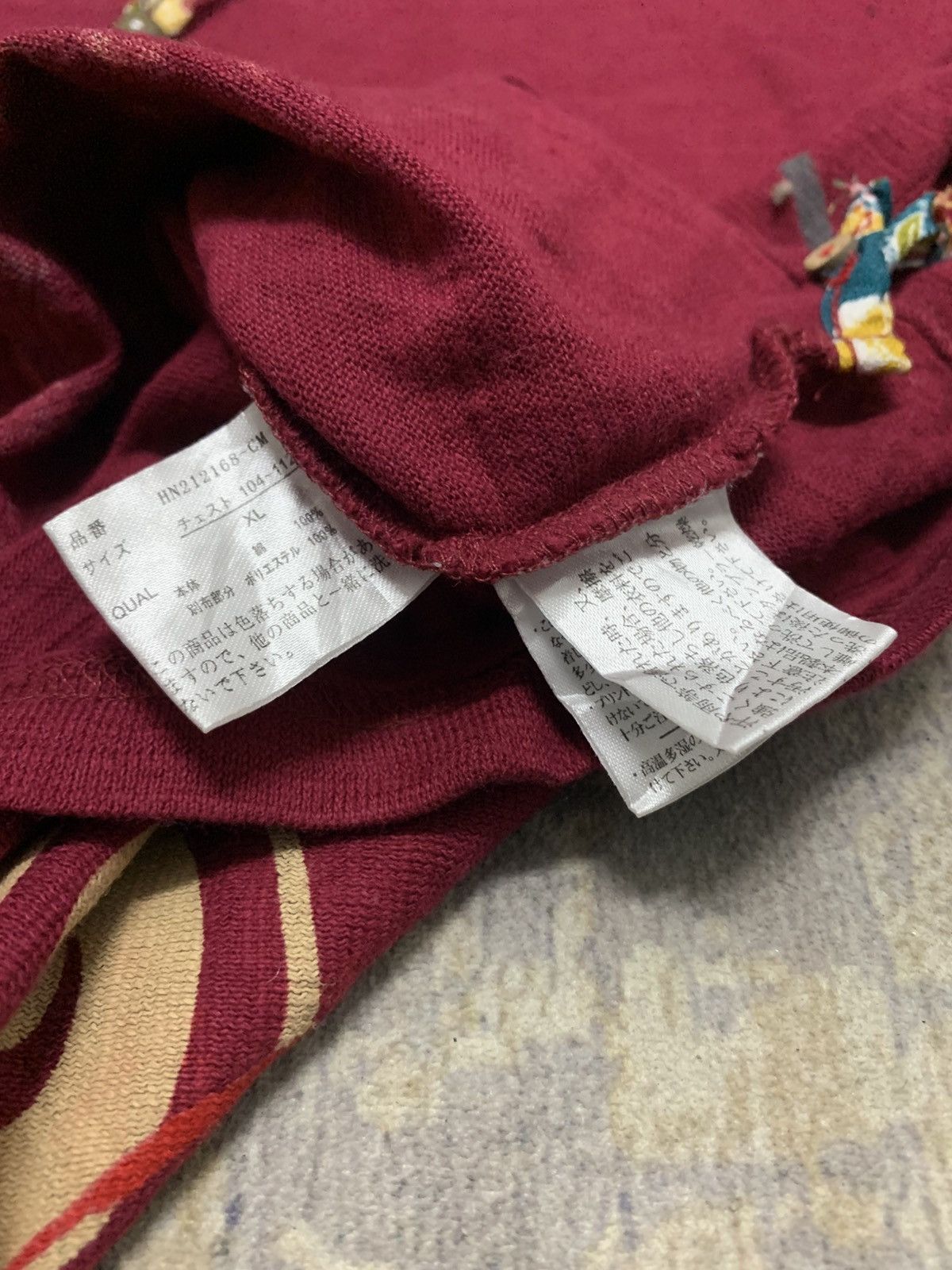 Karakuri Tamashii Vtg KARA KURI TAMASHI Sukajan Tshirt Oni Spirit Size US M / EU 48-50 / 2 - 9 Thumbnail