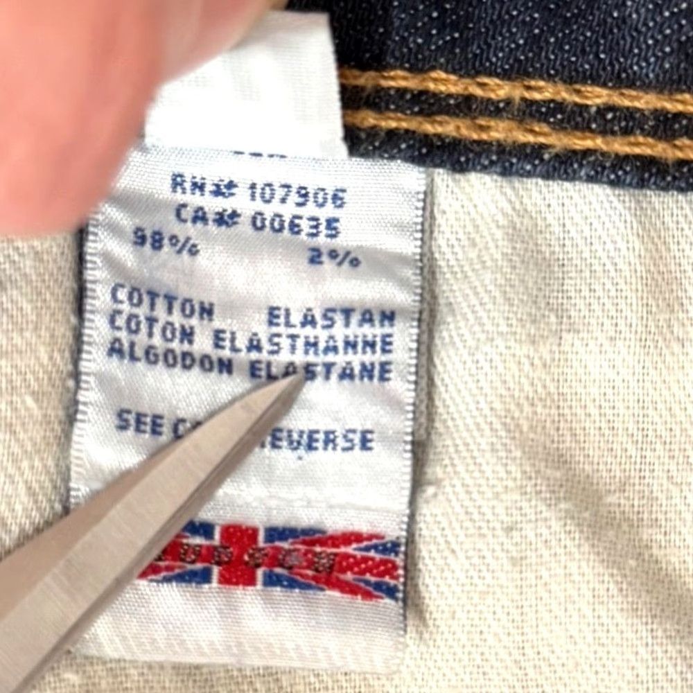 Hudson Hudson Jeans Skinny Straight Dark Wash 27 5-Pocket Denim Blue Regular Waist 30 Inseam 30 No Vintage Womens Jeans Size 27" / US 4 / IT 40 - 7 Thumbnail