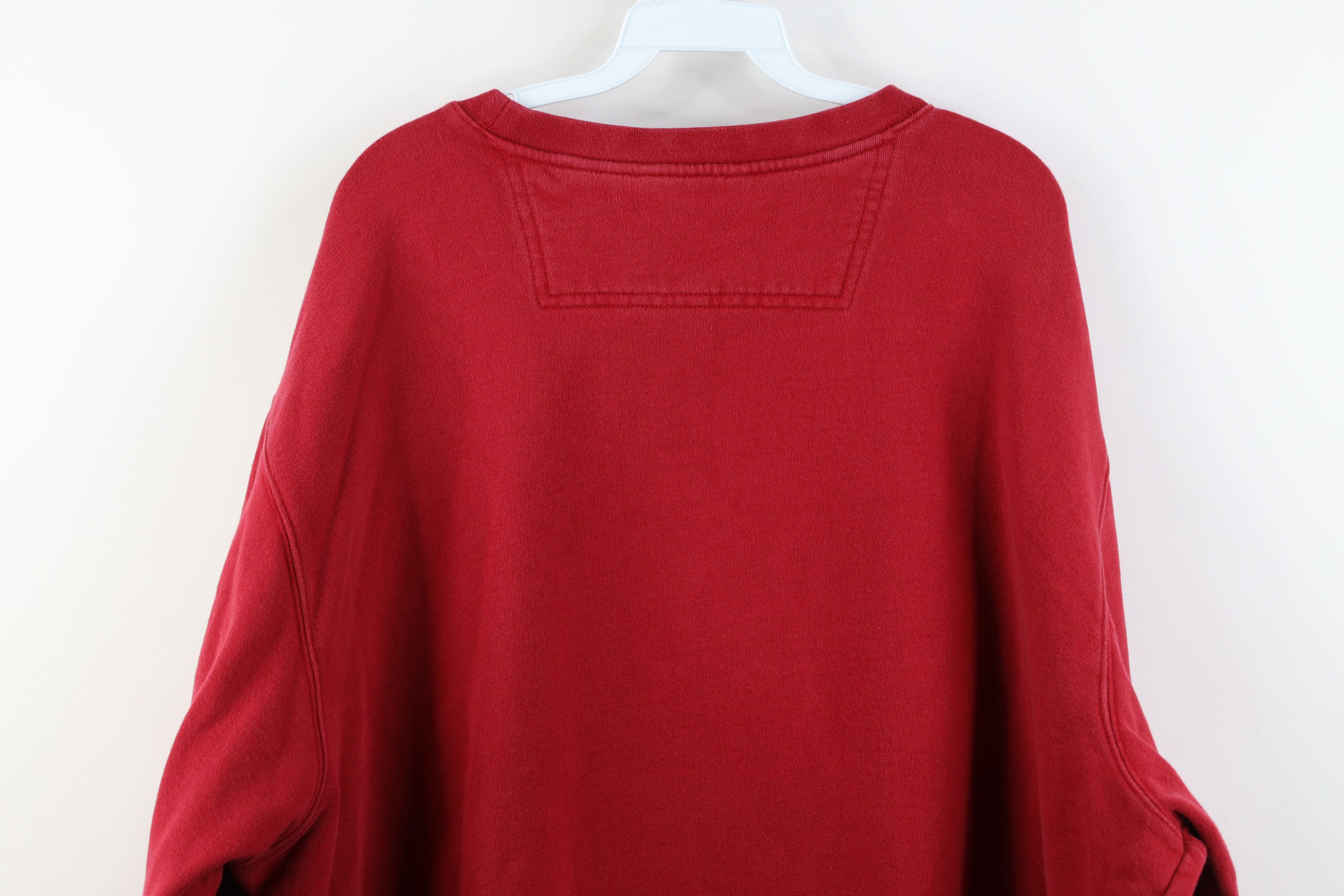 L.L. Bean Vintage LL Bean Blank Heavyweight Crewneck Sweatshirt Red Size US XXL / EU 58 / 5 - 11 Thumbnail