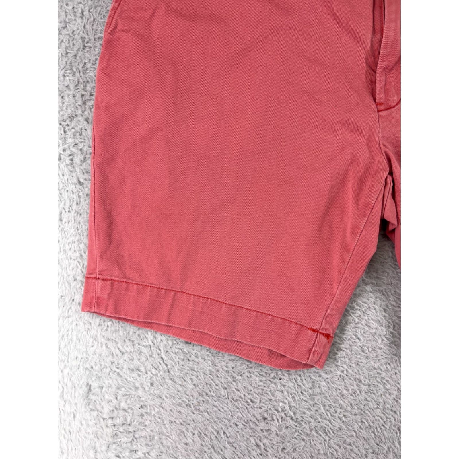 Polo Ralph Lauren Polo Ralph Lauren Shorts Men 36 Pink Cotton Twill Zip Fly Pockets Chino Regular Rise Mid Solid Size US M / EU 48-50 / 2 - 6 Thumbnail