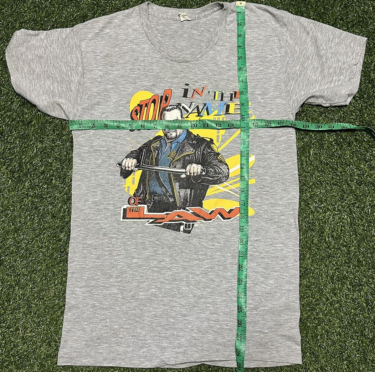Vintage × WWF Vintage 90s WWF Big Boss Man Wrestling Tee Size US M / EU 48-50 / 2 - 13 Thumbnail