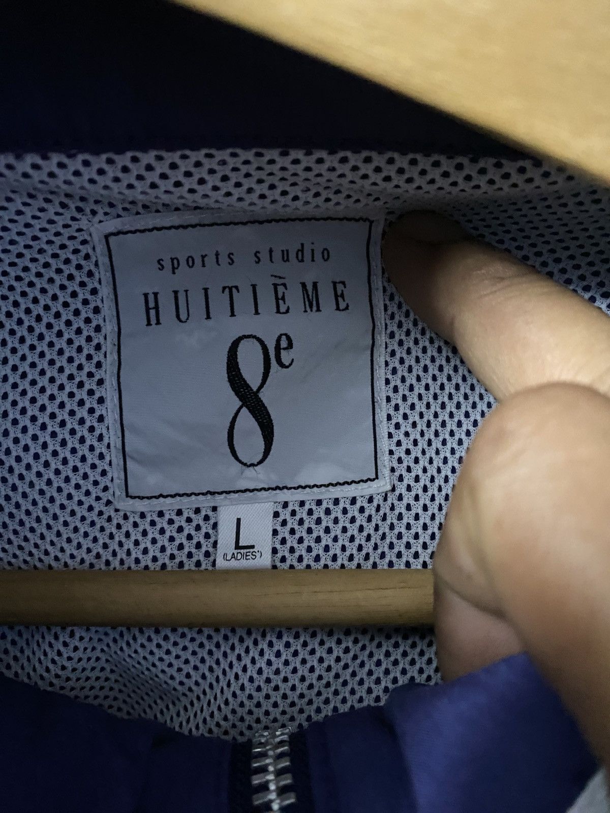 Designer 8e Huitieme Sport Studio Light Jacket Zipper Size L / US 10 / IT 46 - 5 Thumbnail