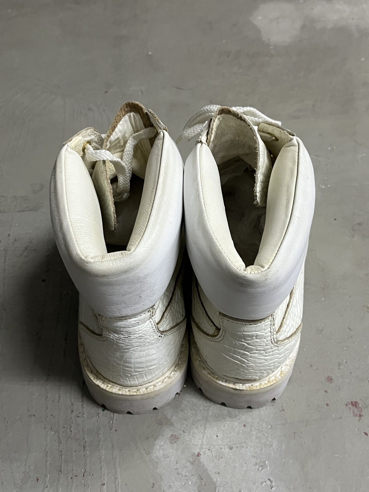 14th Addiction Juvenile Delinquent Balenciaga Style Crocodile Leather Boots Size US 9.5 / EU 42-43 - 5 Thumbnail