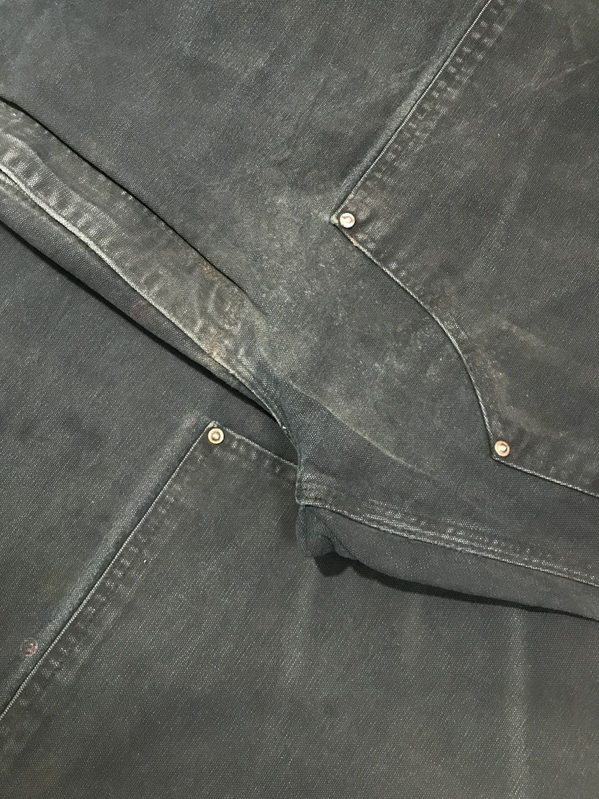 Carhartt Vintage carhartt B01 BLK double knee workwear Size US 40 / EU 56 - 6 Thumbnail
