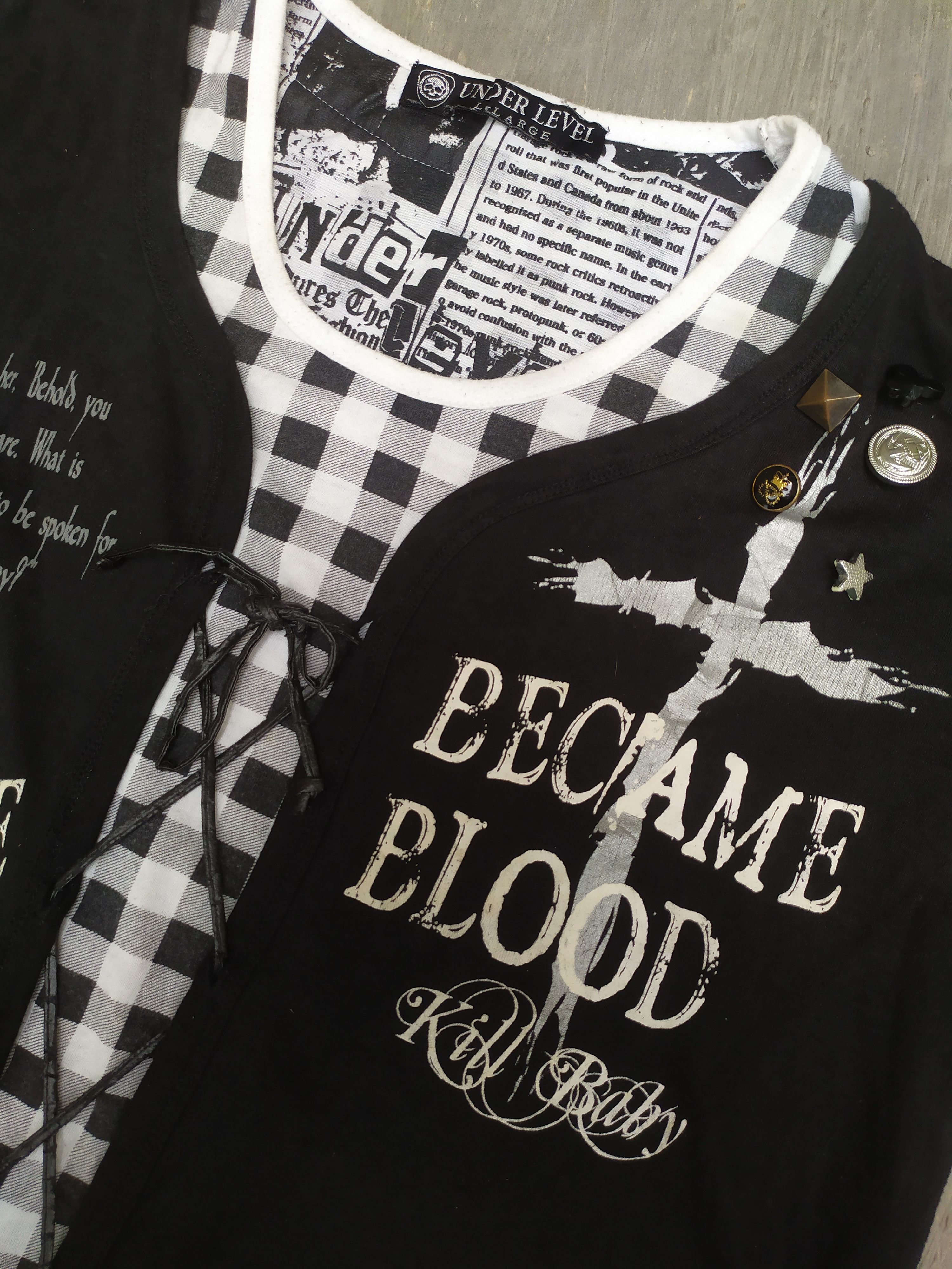 If Six Was Nine × Japanese Brand × Le Grande Bleu (L.G.B.) Under Level Poem Long Sleeve Size US L / EU 52-54 / 3 - 3 Thumbnail