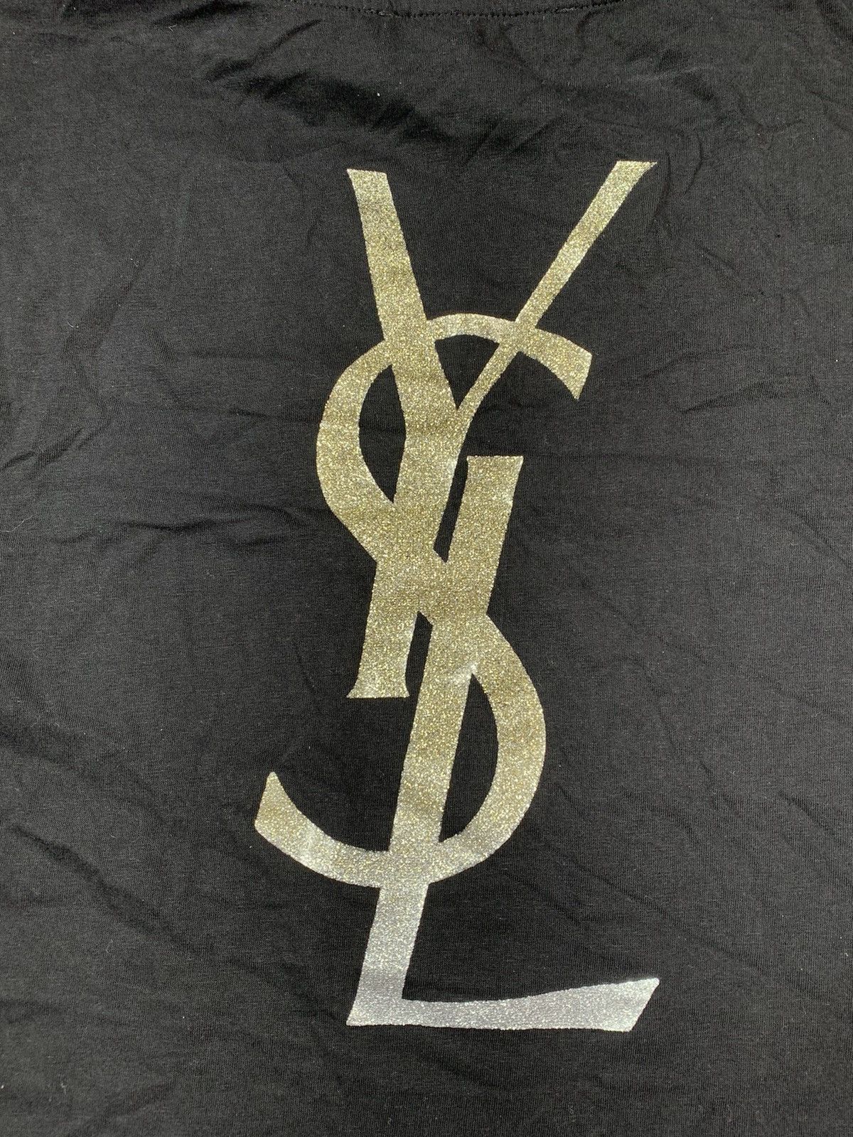 Yves Saint Laurent Vintage Y2K Yves Saint Laurent uniform biglogo tee size M Size M / US 6-8 / IT 42-44 - 5 Thumbnail