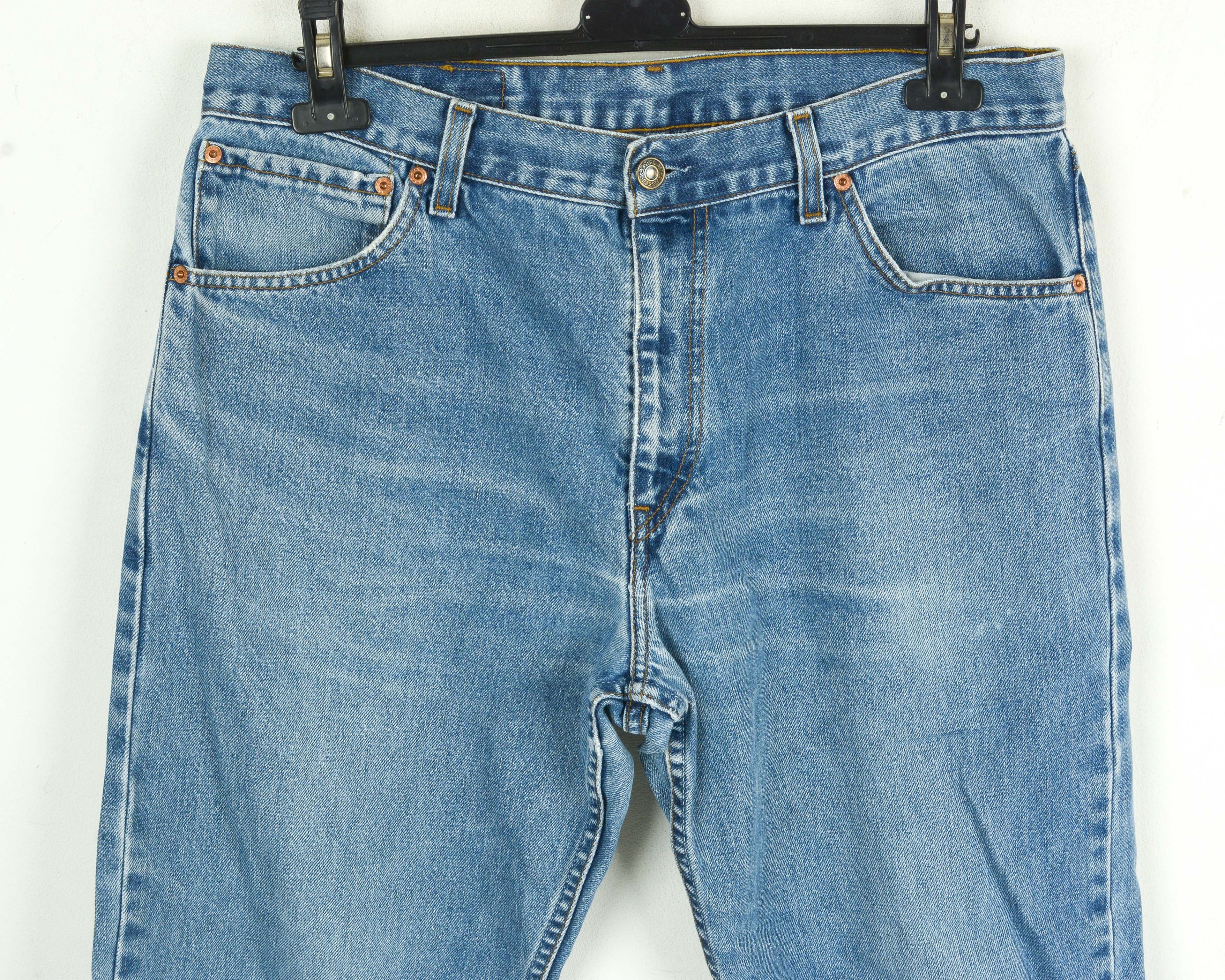 Levi's 521 Vintage Men's W36 L28 Jeans Denim Pants Straight Size US 36 / EU 52 - 4 Thumbnail