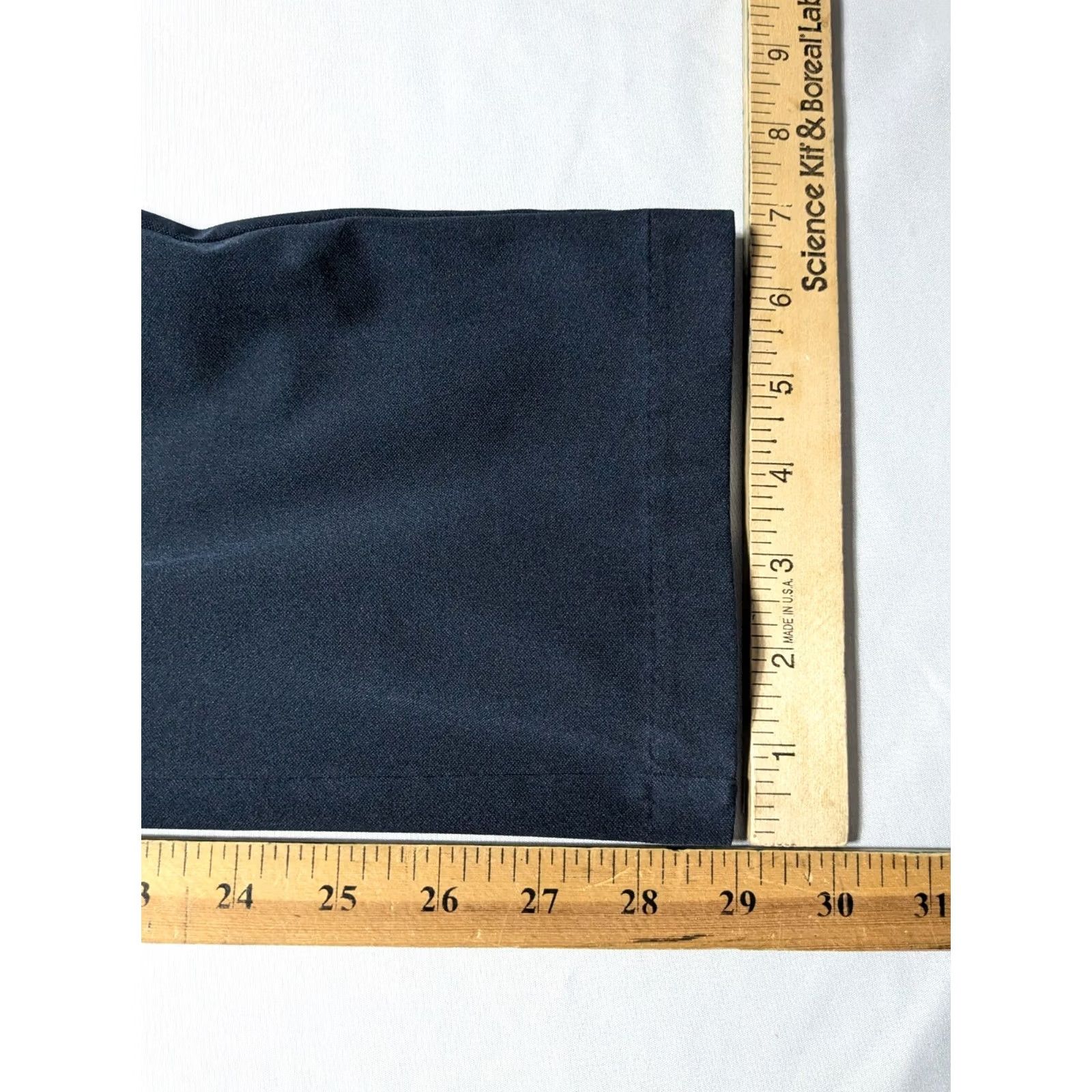 Uniqlo UNIQLO Women Medium Navy Polyester Chino Pants shirts? Size 32" / US 10 / IT 46 - 7 Thumbnail