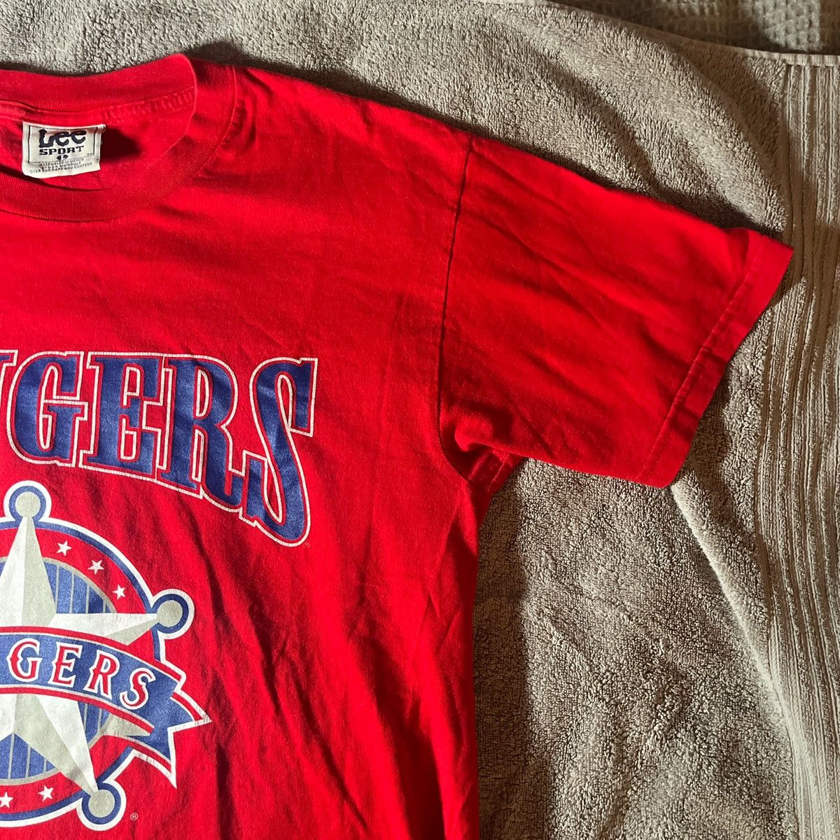 Lee Vintage Lee Texas Rangers Baseball Tee size L Size US L / EU 52-54 / 3 - 5 Thumbnail