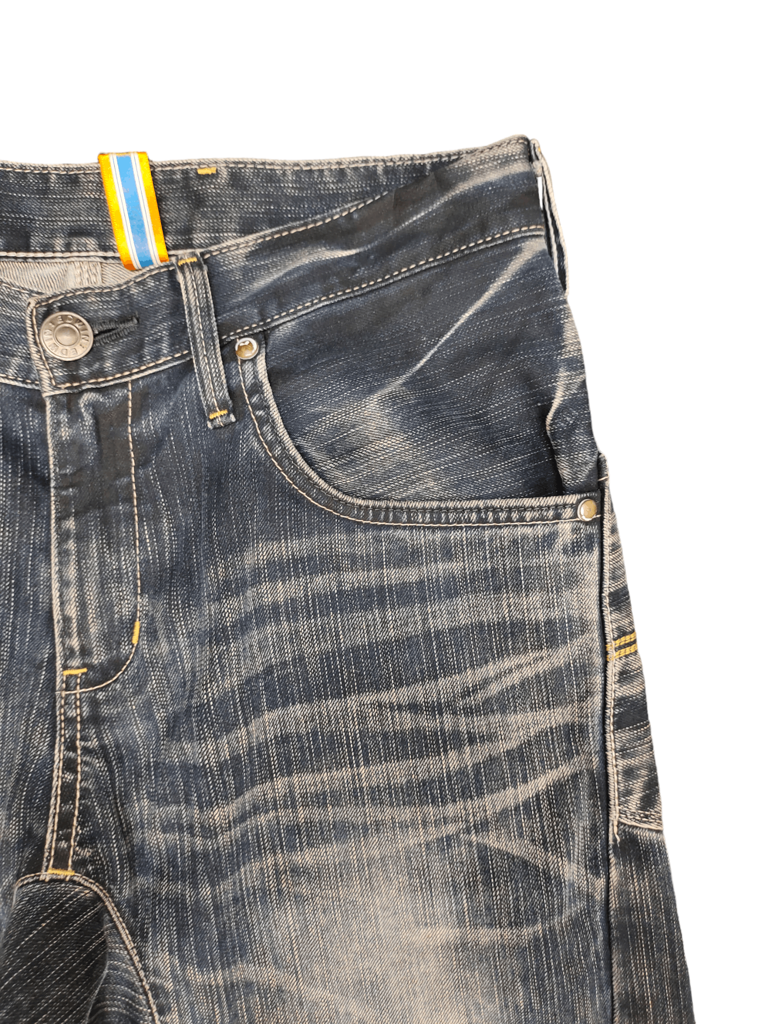 Comme des Garcons × Undercover Edwin XV-Function Curve Leg Denim Jeans Clawmark Size US 30 / EU 46 - 3 Thumbnail