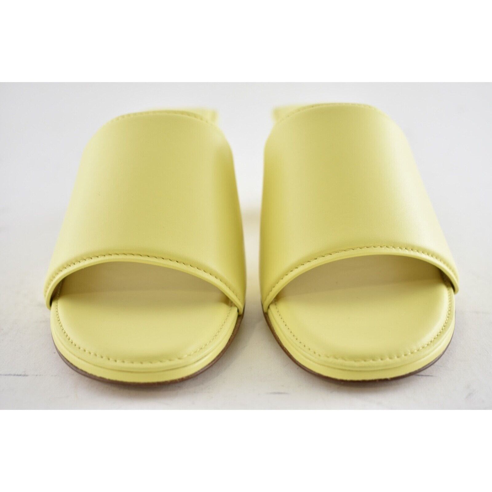 Bottega Veneta Bottega Veneta Band Lemonade Yellow Leather Sandal Size US 8 / IT 38 - 5 Thumbnail