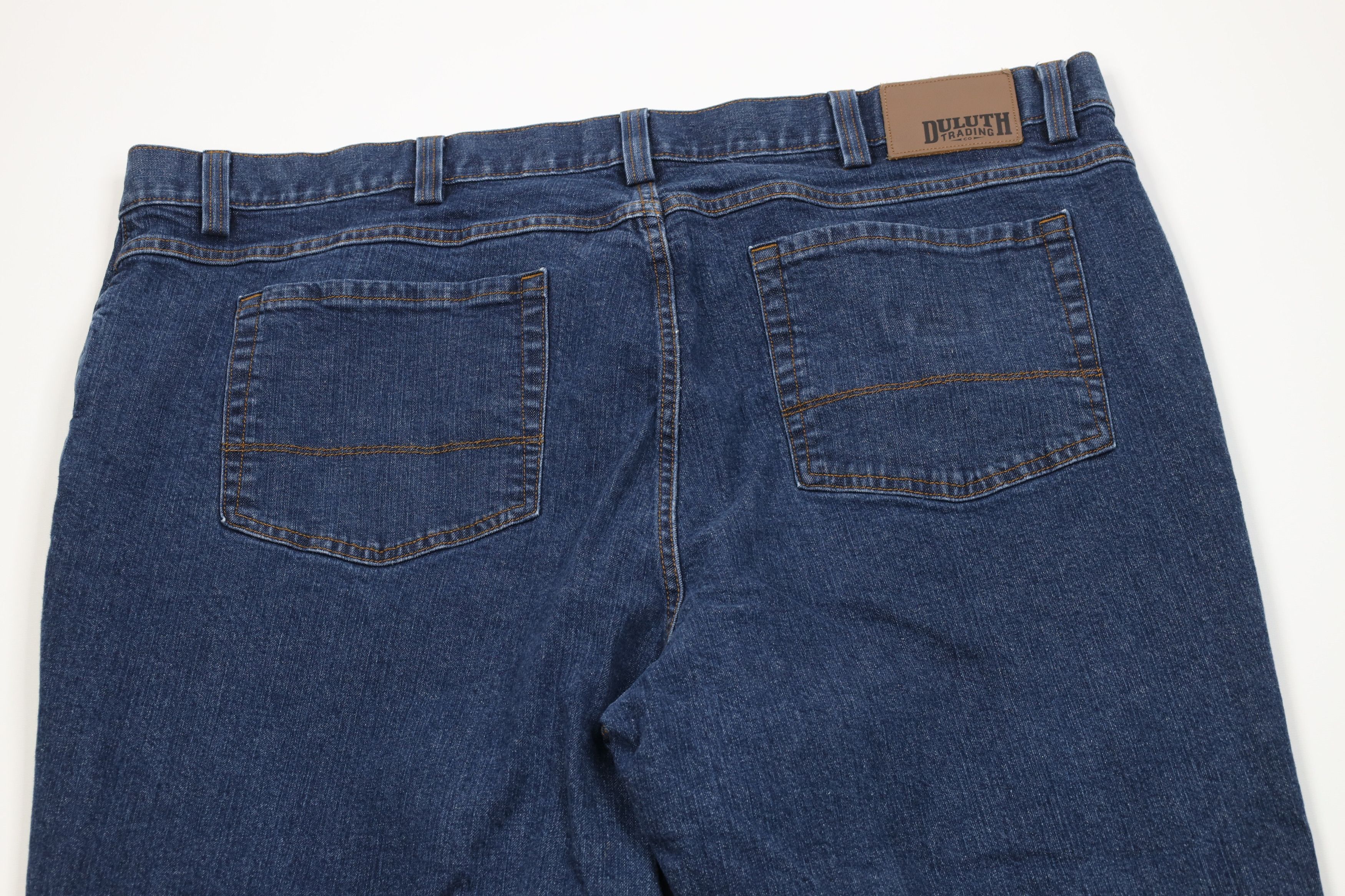 Duluth Trading Company Duluth Trading Co Wide Leg Flex Weekender Denim Jeans Blue Size US 44 / EU 60 - 10 Thumbnail
