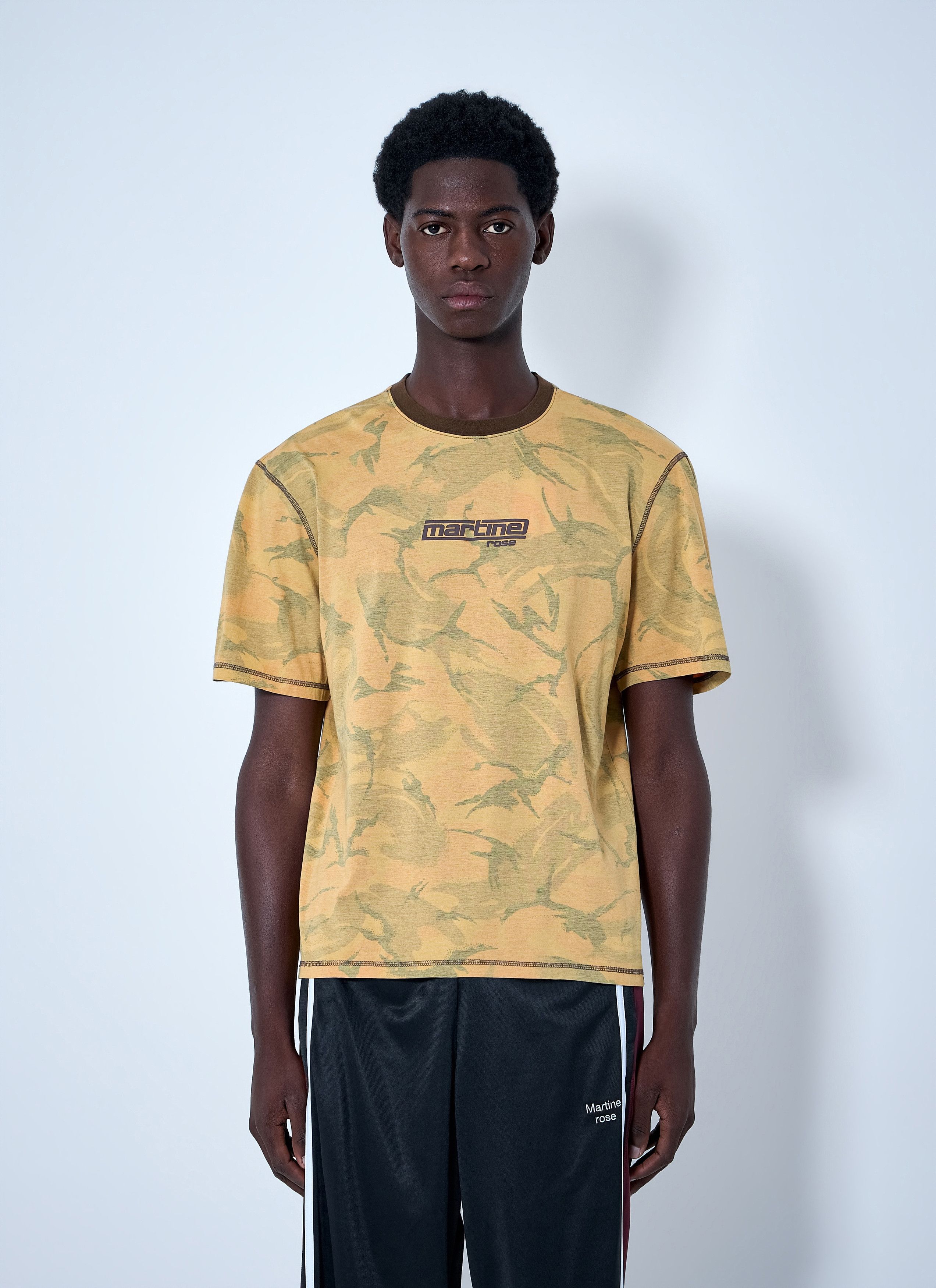Martine Rose Printed Cotton Jersey T-Shirt Size US M / EU 48-50 / 2 - 1 Thumbnail