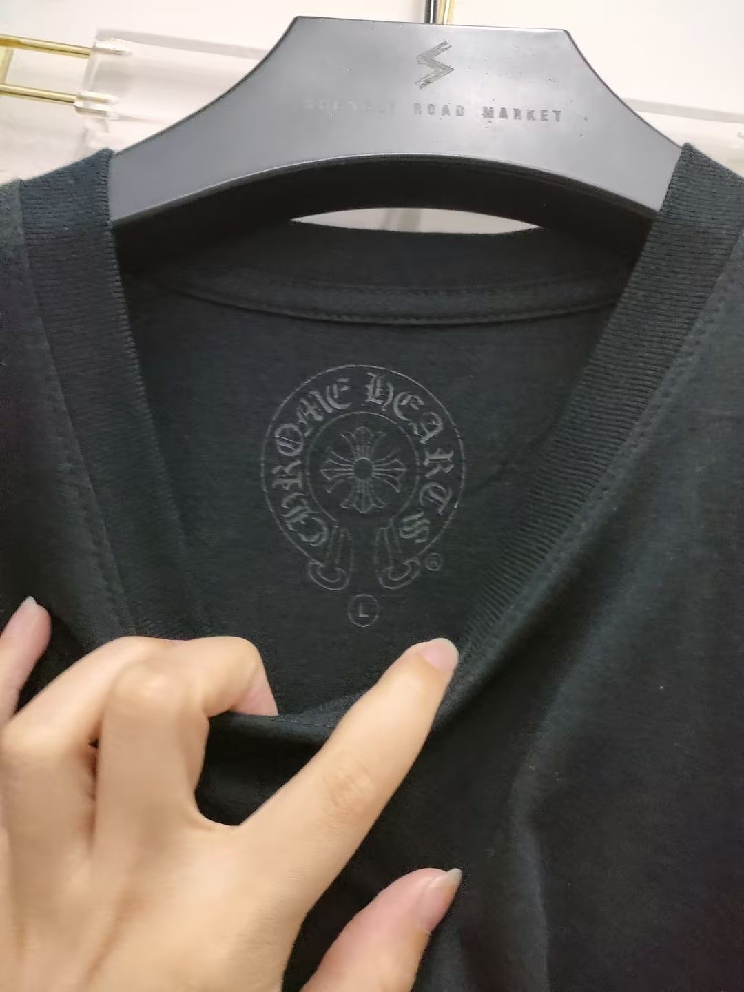 Chrome Hearts Chrome Hearts London Exclusive Horseshoe Short Sleeve Tee Size US L / EU 52-54 / 3 - 3 Thumbnail