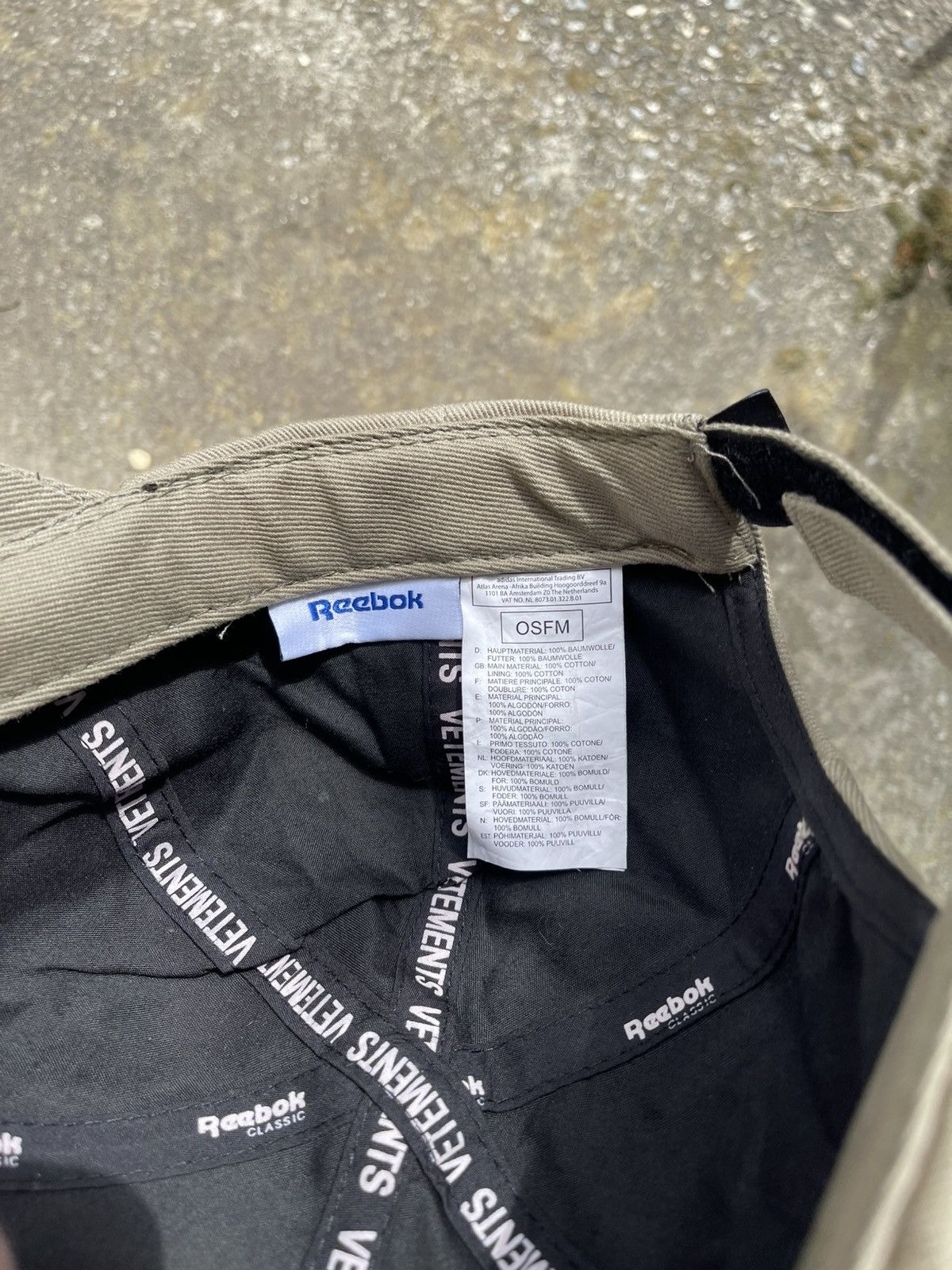 Vetements Vetements Reebok American Flame Camo cap 1st iteration Size ONE SIZE - 2 Thumbnail