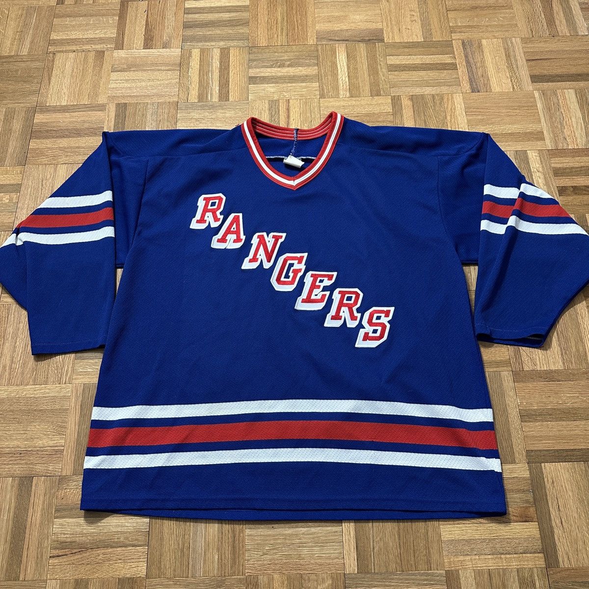 Ccm Vintage New York Rangers jersey Size US XL / EU 56 / 4 - 1 Thumbnail
