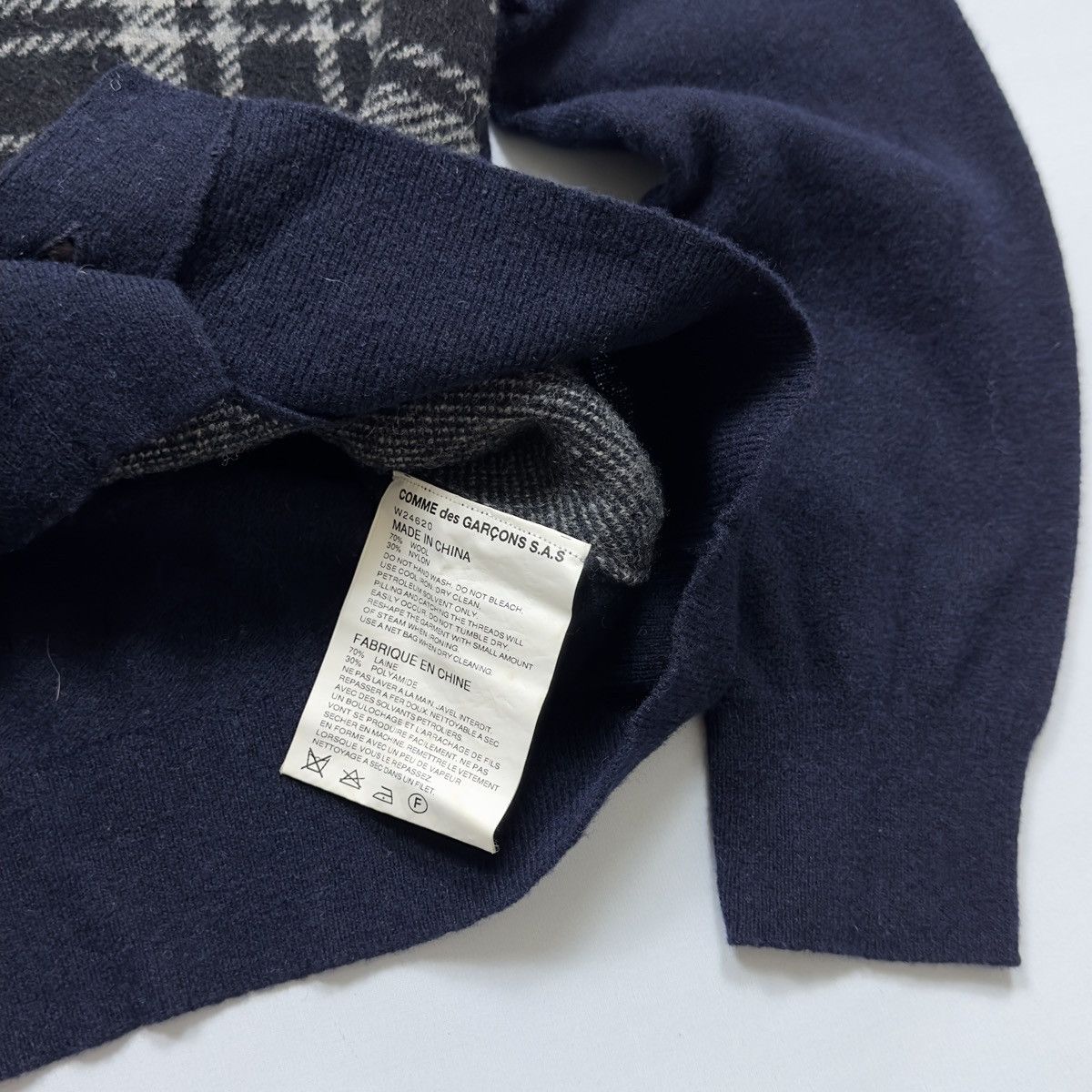 Comme des Garcons Comme des Garcons Shirt - Tartan Check Knitted Cardigan Size US M / EU 48-50 / 2 - 8 Thumbnail