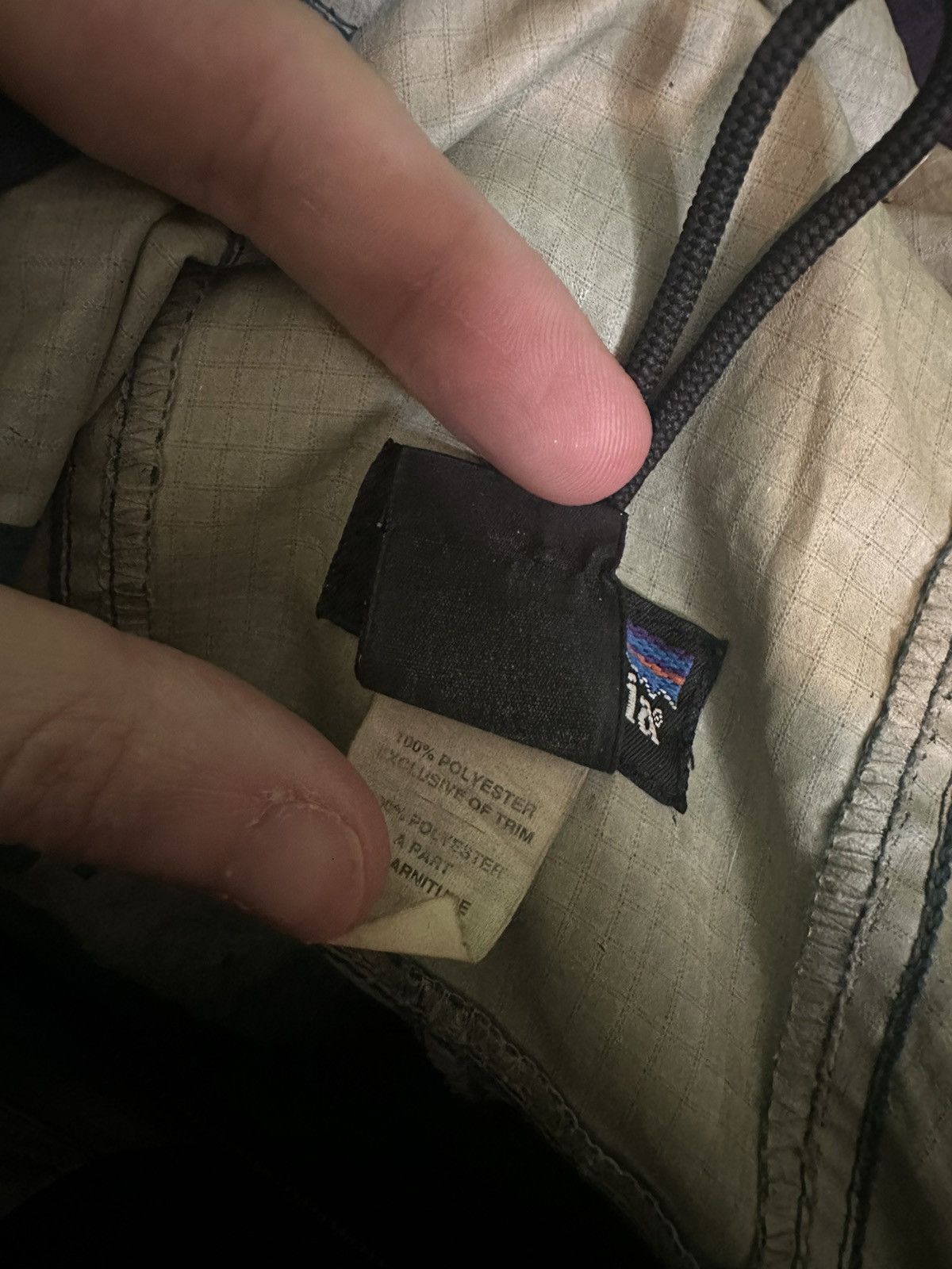 Patagonia × Vintage Hooded packable ripstop vintage parka jacket Size US L / EU 52-54 / 3 - 10 Thumbnail