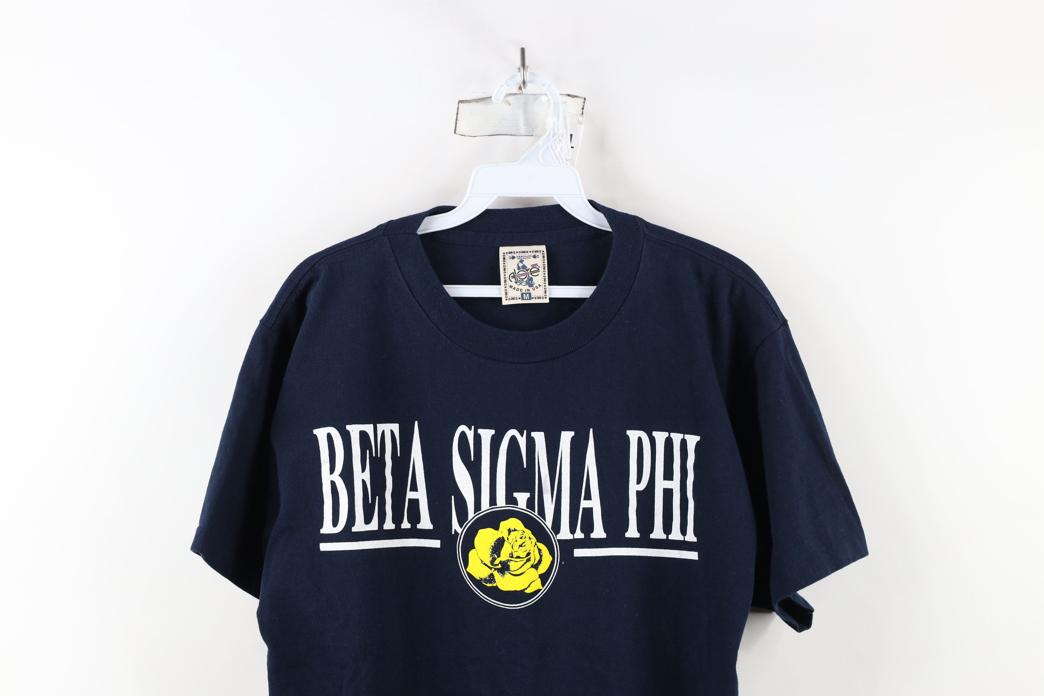 Vintage Vintage 90s Spell Out Beta Sigma Phi Sorority T-Shirt USA Size M / US 6-8 / IT 42-44 - 2 Thumbnail
