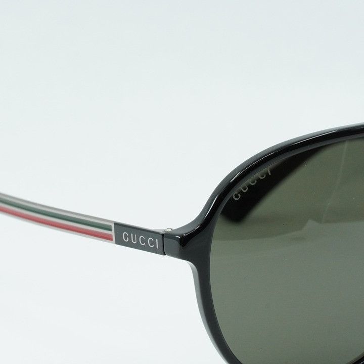 Gucci Gucci GG0829SA 001 Men Sunglasses Black Aviator Frame Size ONE SIZE - 2 Thumbnail