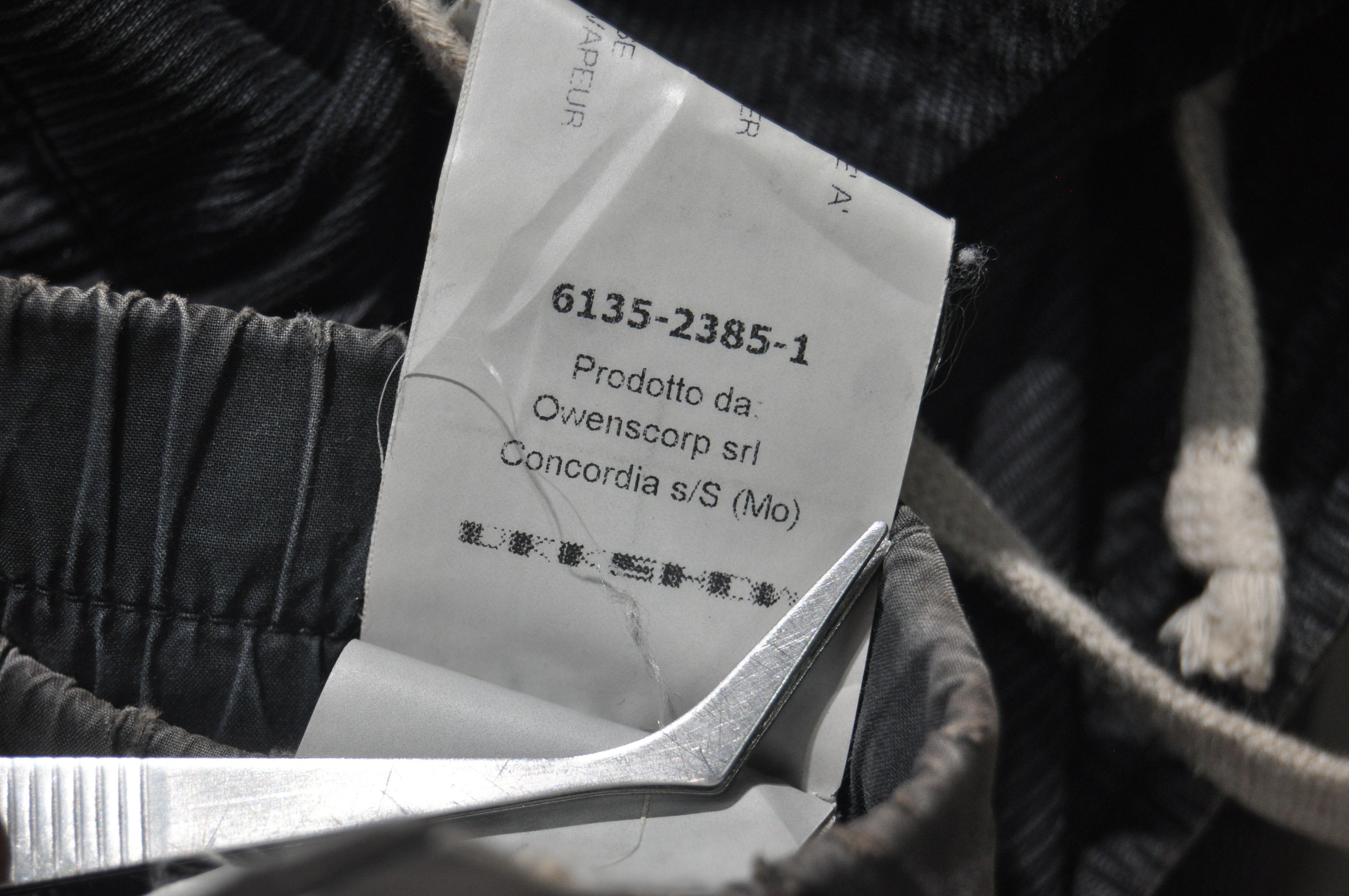 Rick Owens RO DRKSHDW - S/S 16 - Corduroy Creatch Cargo Pants Size US 30 / EU 46 - 14 Thumbnail