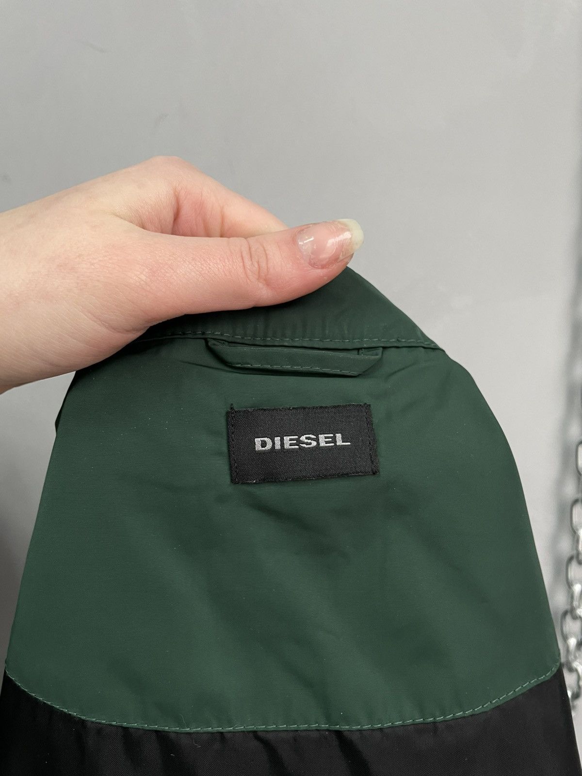Diesel Diesel Edgea Zip Up Jacket Biker y2k Nylon Size US M / EU 48-50 / 2 - 10 Thumbnail